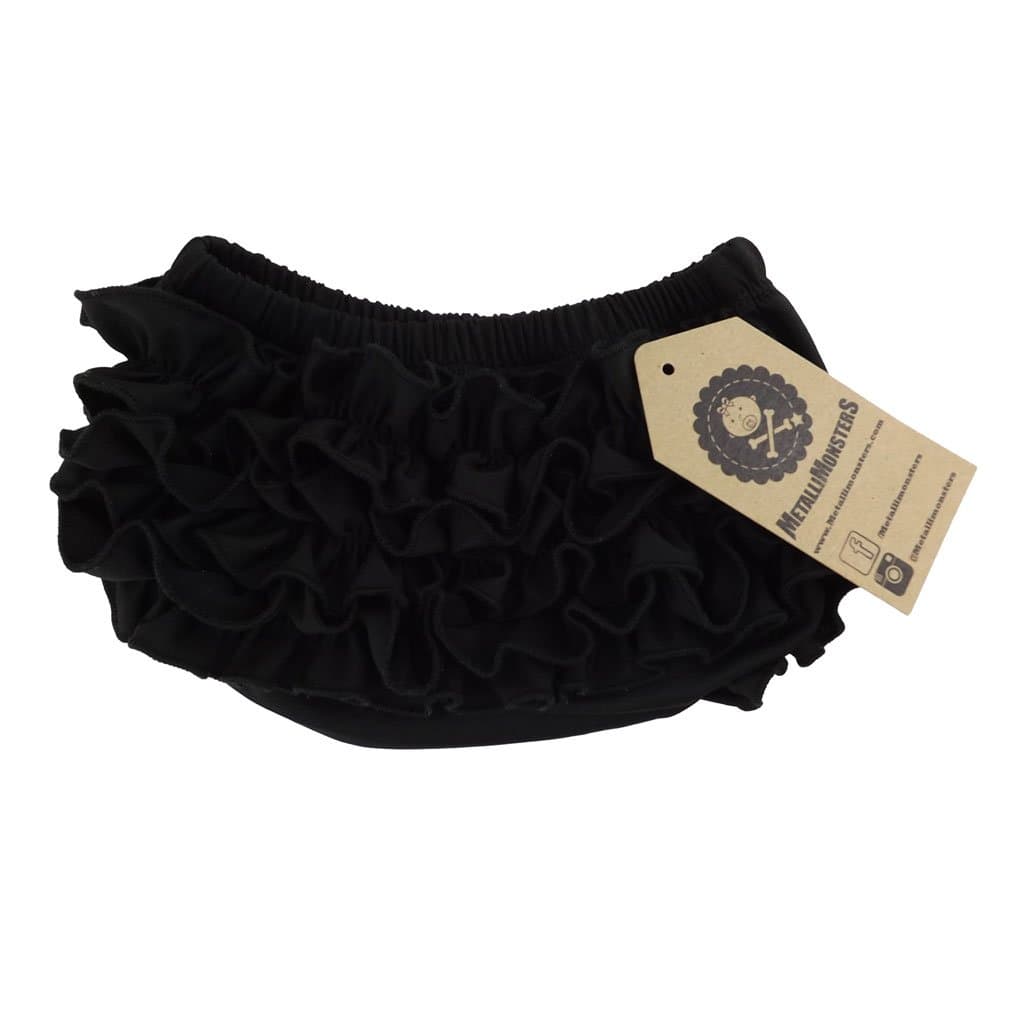MetallimonstersBlack Ruffle Bloomers