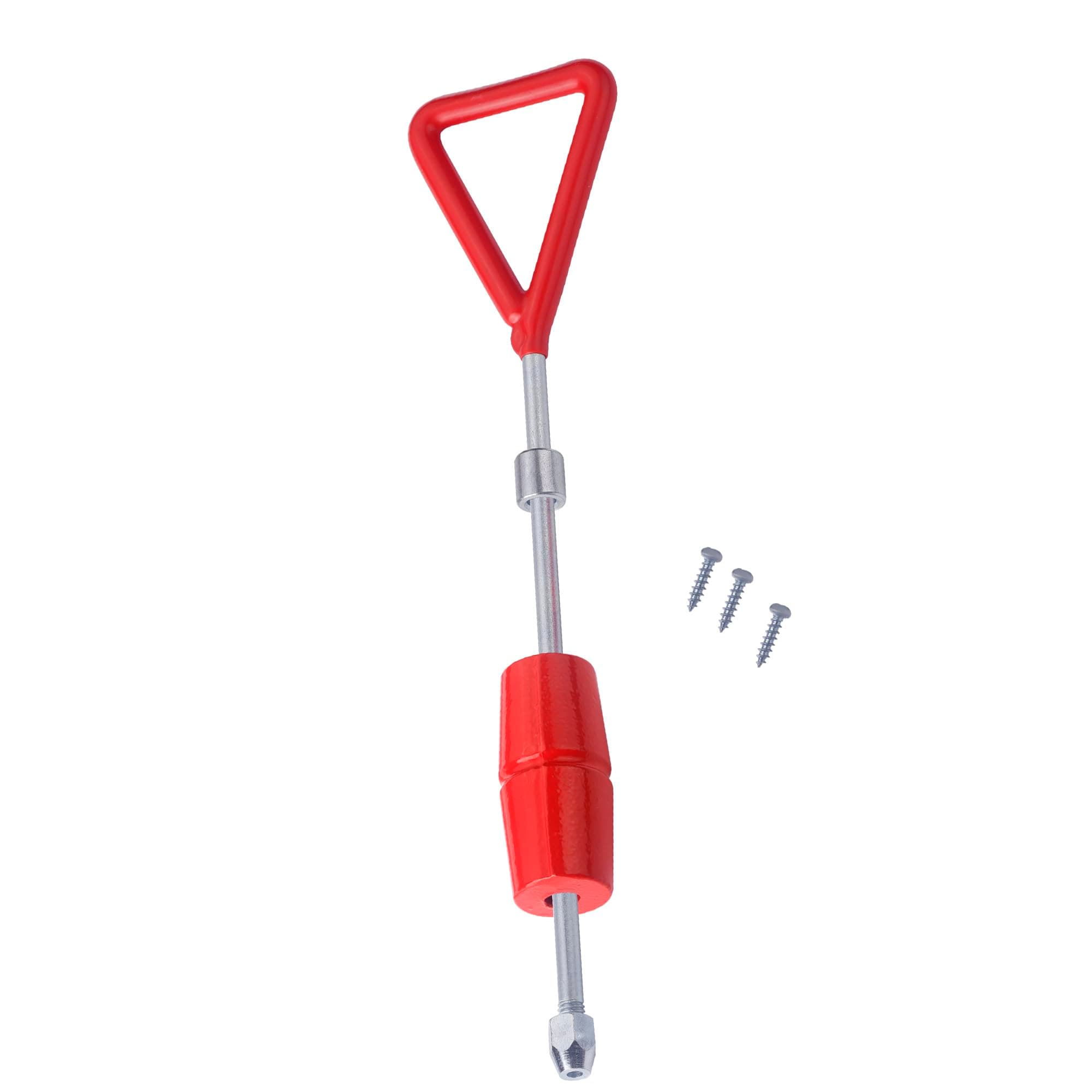 1 LB Dent Puller Slide Hammer Kit with 3 Screw Tips,Auto Body Repair Tool Sliding Work DIY Repair,One Piece Shaft/Handle for Strength