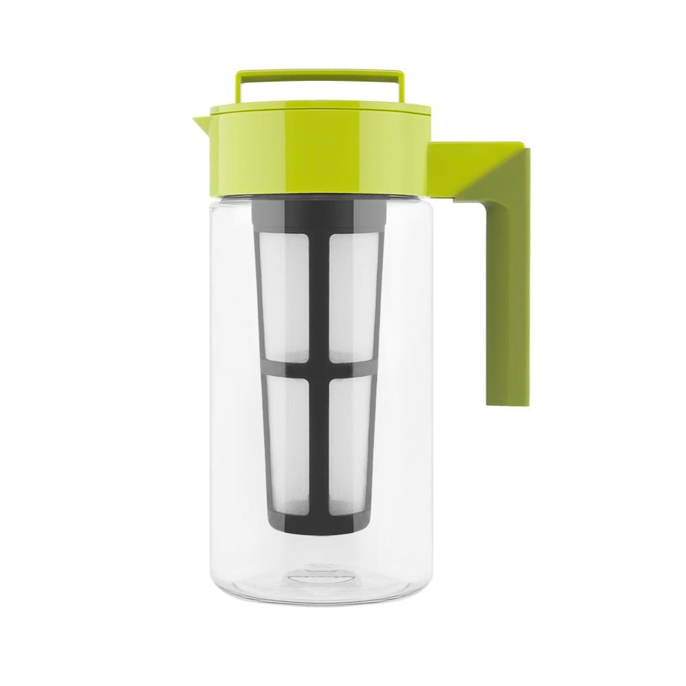 Takeya Iced Tea Maker with Patented Flash Chill Technology Made in USA 1 Quart Green 11170