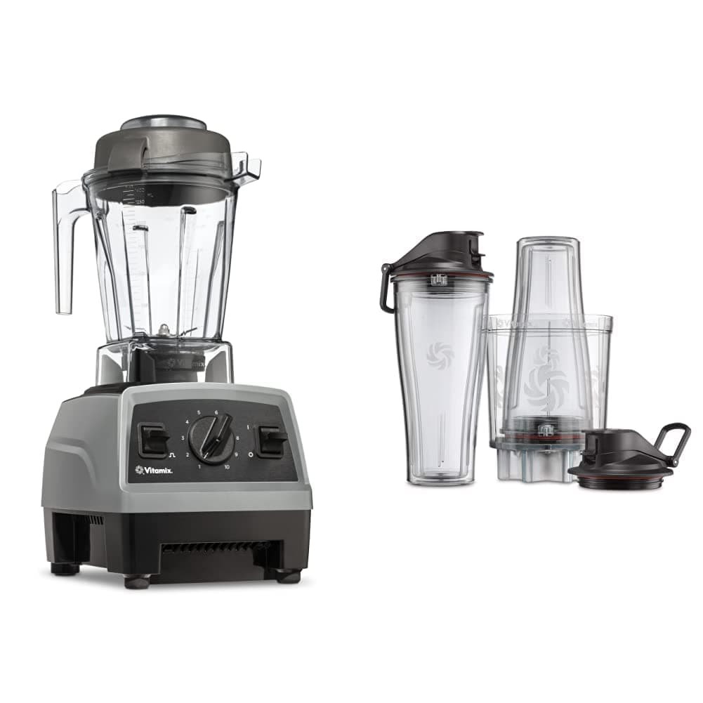 E310 Explorian Blender with Personal Cup Adapter – Professional-Grade, 48 oz. Container