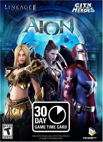 NCsoft 30-Day Game Time Card