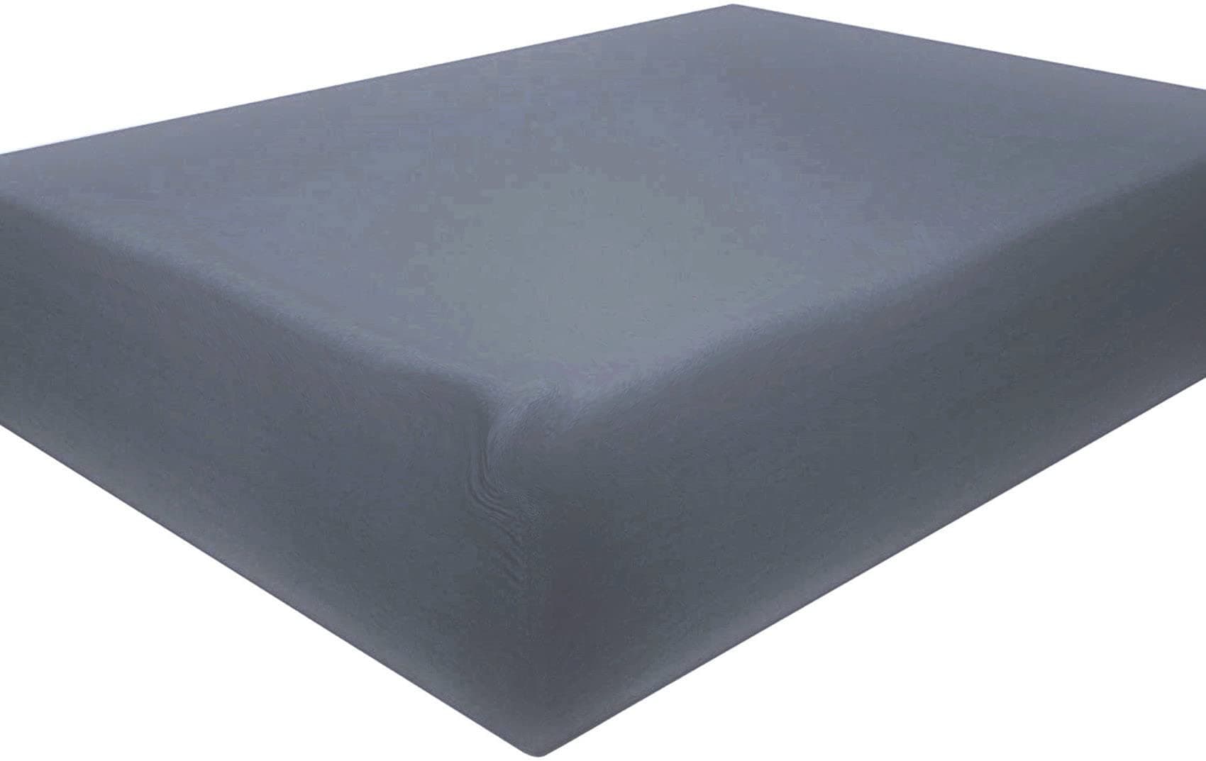 1 Piece Fitted Bed Sheets Set Microfiber 1800 Series Bottom Bedding Sheets - Deep Pockets (W, Full)