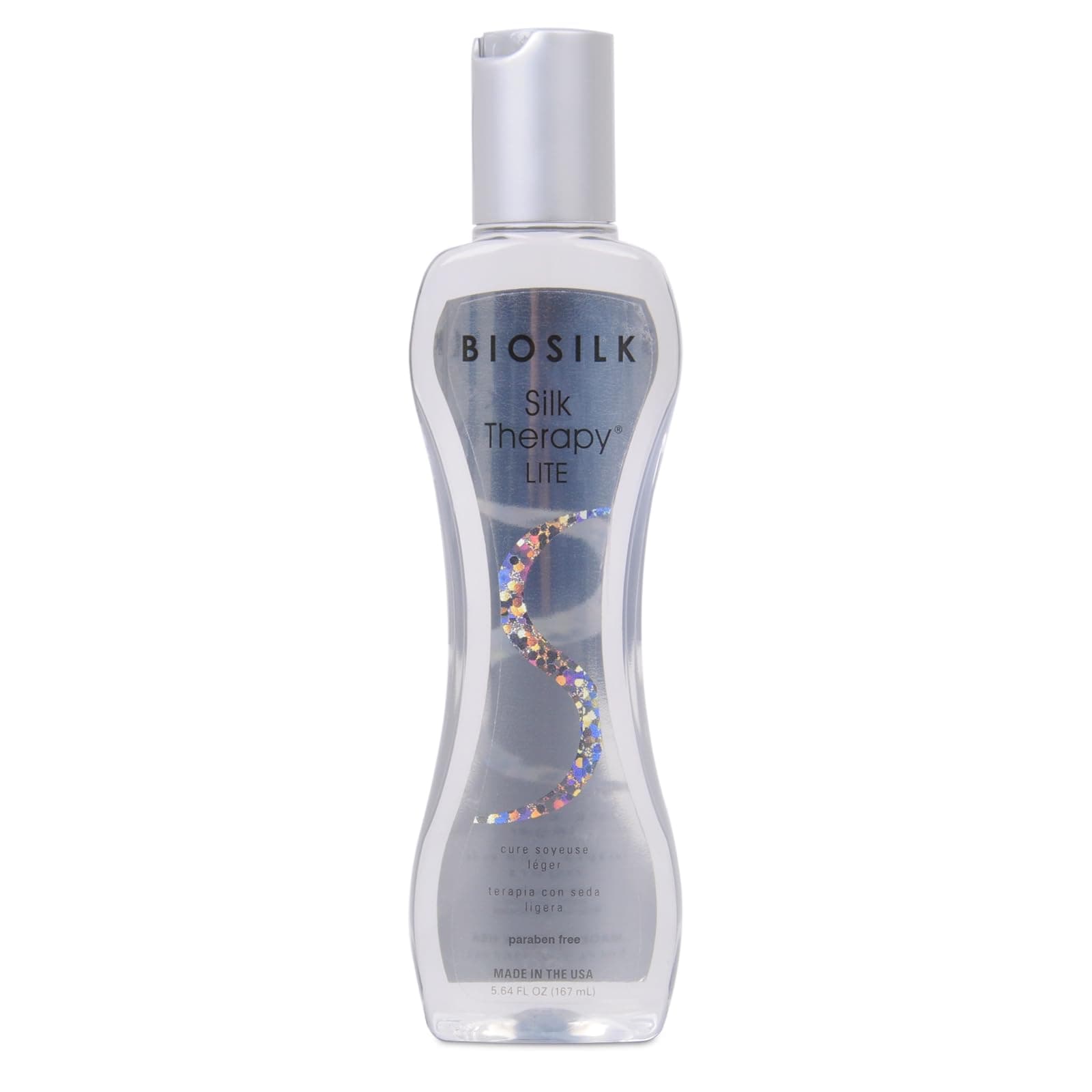 BioSilk Silk Therapy Lite, Leave-In Reconstructing Treatment To Smooth Fine &...