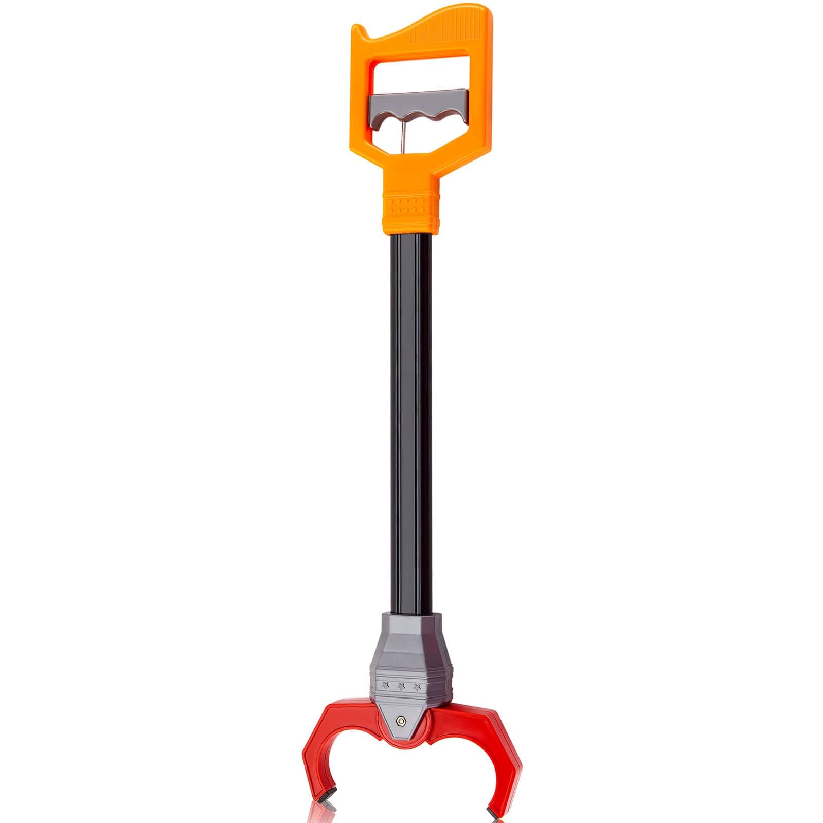 Interactive Toy Grabber Robot Arm Robot Hand Claw Grabber Plastic Robotic Claw Robot Claw Grab Pack Toy Robotic Pick up Grasping Tool for Early Learning Eye Hand Coordination, 18 Inch (Simple Color)