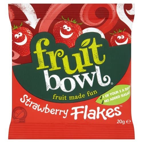 Fruit Bowl Strawberry Flakes, 20 g