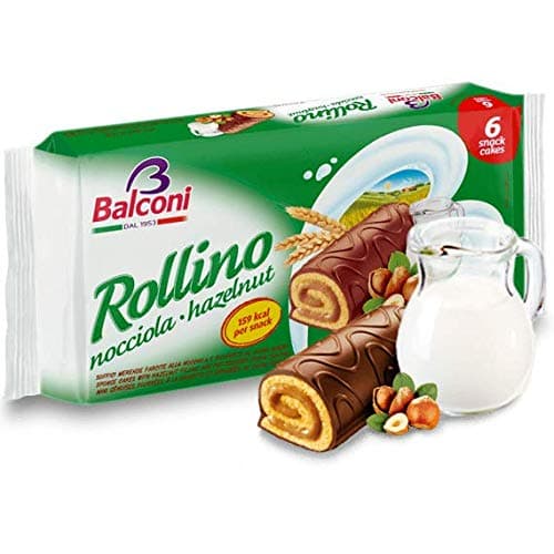 Sponge Cakes with Hazelnut Filling (Rollino)