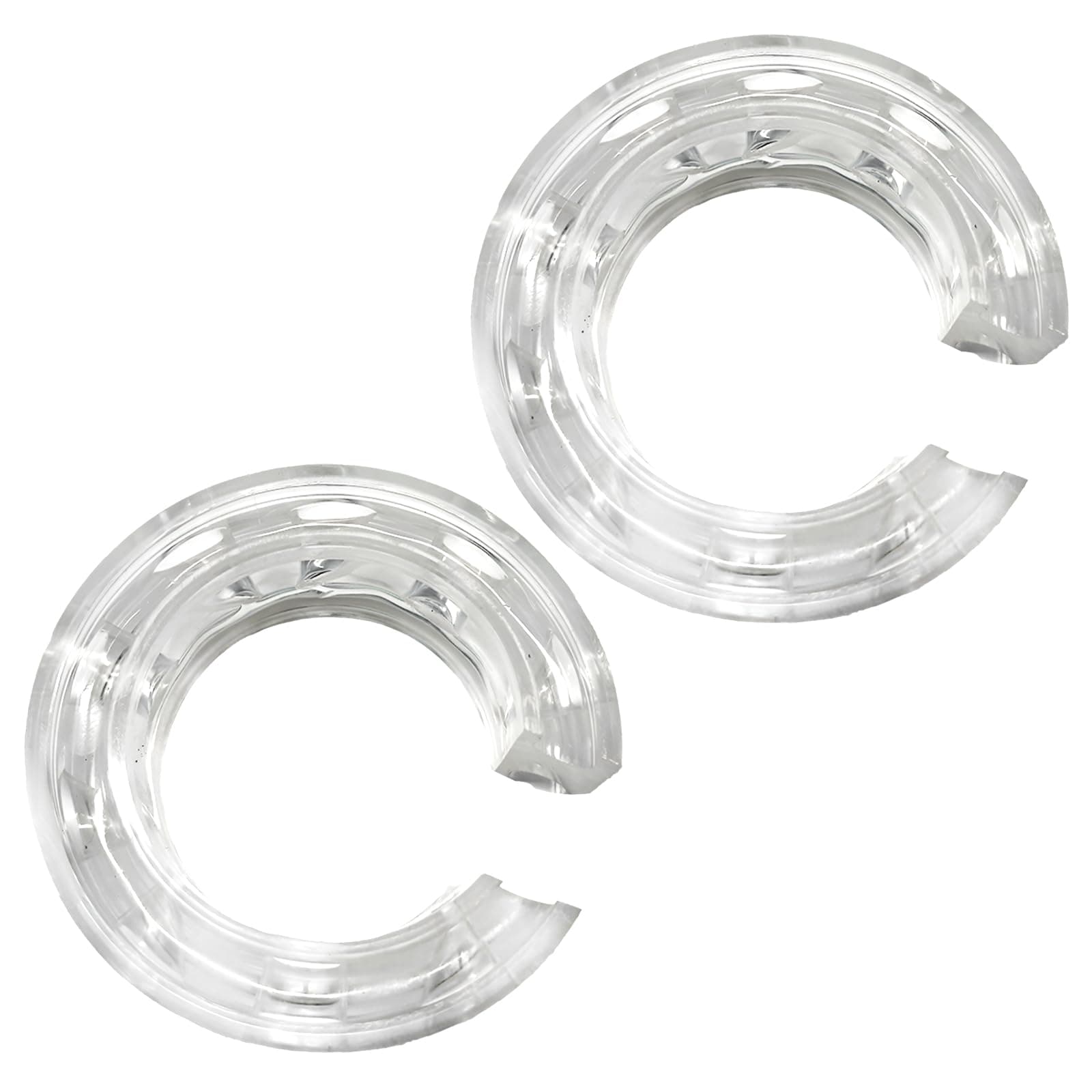 2 PCS Car Shock Absorber, Spring Bumper Rubber Auto Shock Buffer Power Cushion, Universal Automotive Suspension Shock Absorber A/B/C/D/E/F Type Spring Bumpers, Car Accessories (C Type)