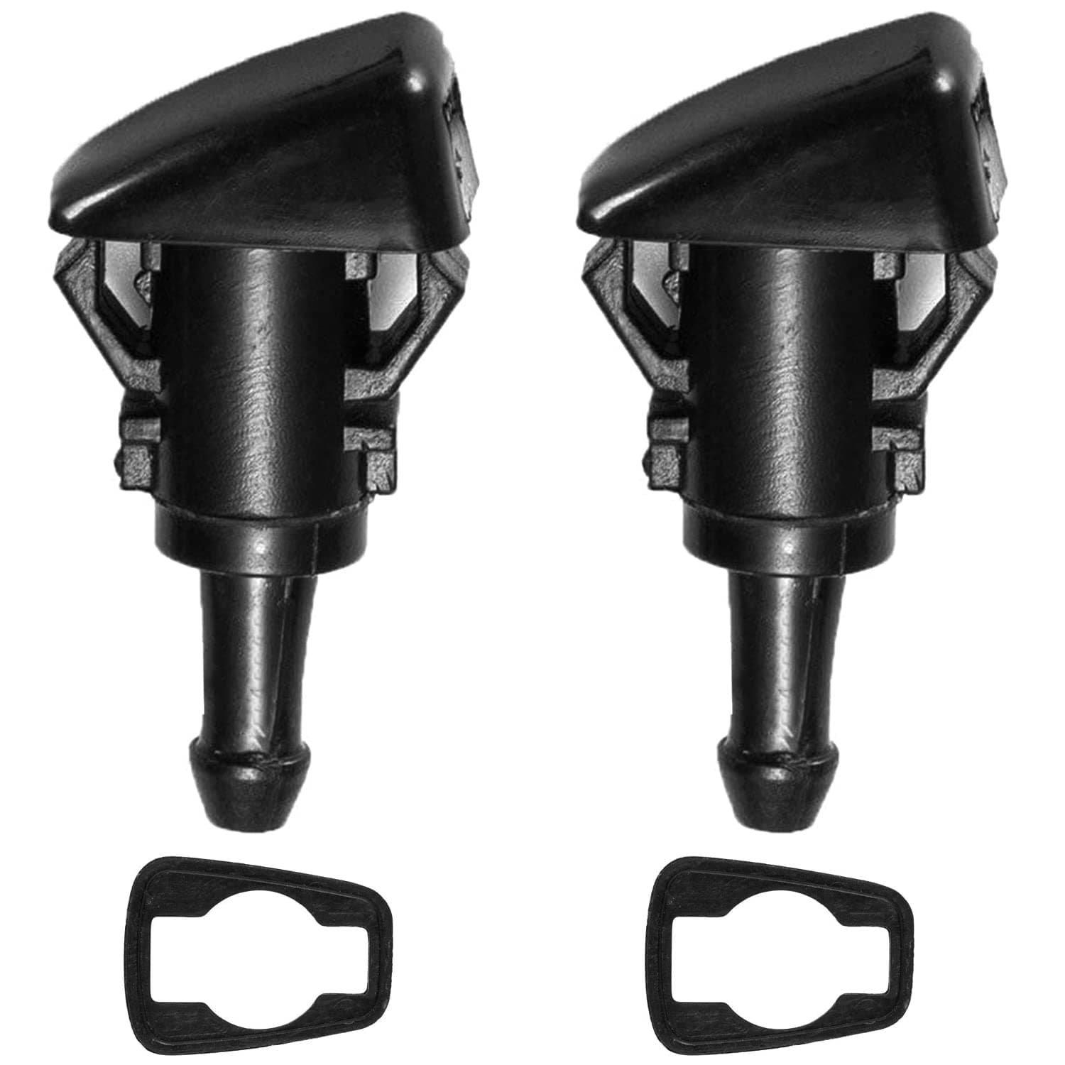 2 Pack Windshield Wiper Washer Nozzle Spray Jet Kit Fit For 2001-2010 Chrysler Pt Cruiser, 2005-2010 Chrysler 300,2006-2010 Dodge Charger, 2007-2013 Dodge Journey, 2007-2012 Dodge Caliber