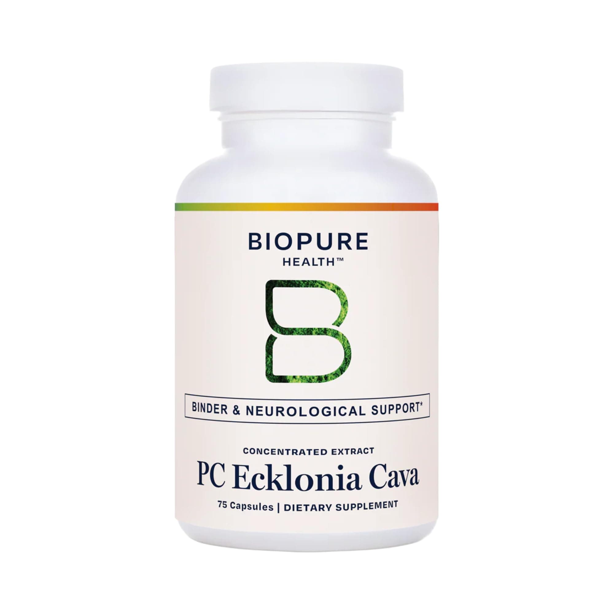 BioPure PC Ecklonia Cava Capsules – Marine Polyphenol Complex from Brown Seaweed, Rich in Phlorotannins, Trace Minerals & Nutrients for Cellular Health, Circulation & Immune Support – 75 Capsules