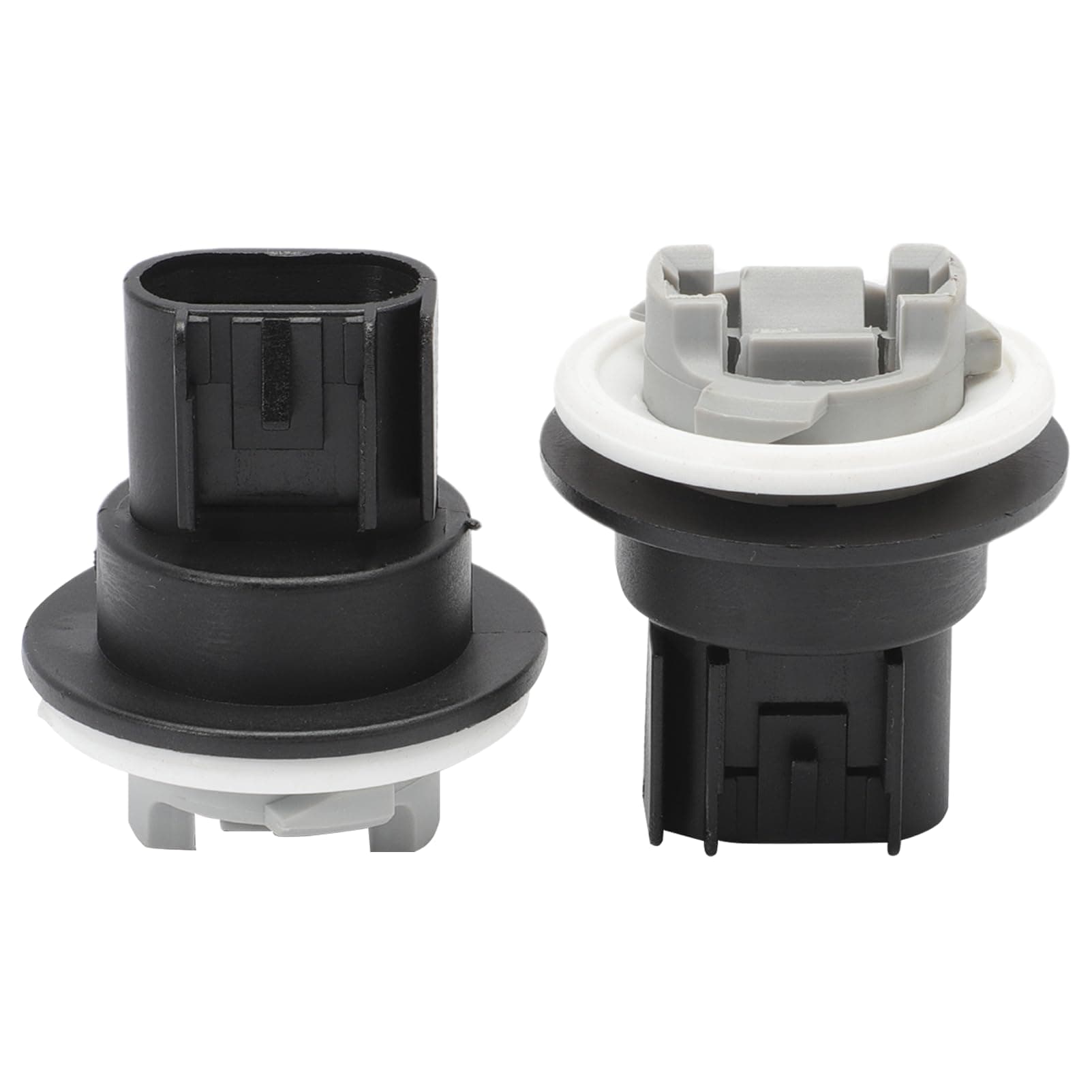 2Pcs Parking Light Bulb Socket for 2007-2017 Jeep Compass Patriot, Turn Signal Light Lamp Bulb Socket Replace 645-504 68000686AA