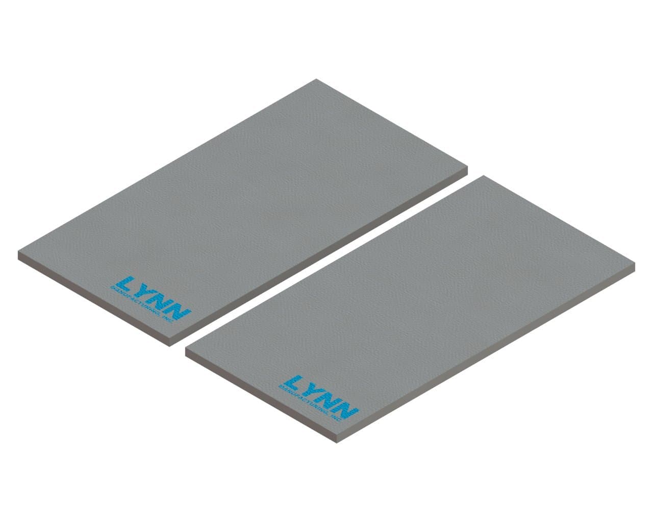 Lynn Manufacturing Replacement Quadrafire Baffle Board, 5700 Acc, Step Top, SRV7038-118, Set of 2 pcs, 2367A