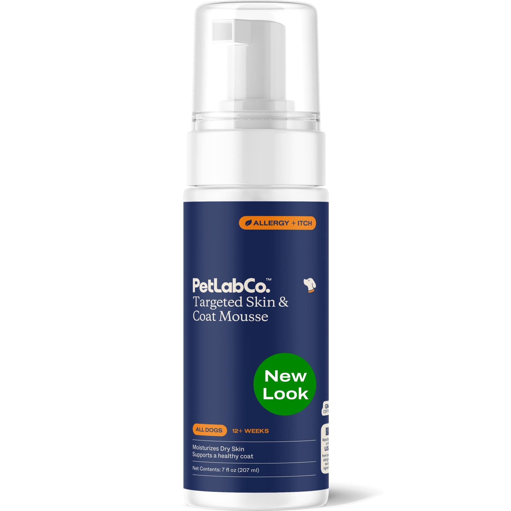 Itch Relief Mousse - Moisturize, Deodorize, & Support Dry Skin with This Dry Dog Shampoo. Unique Quick-Dry Formula Delivers Support to Promote Coat Comfort