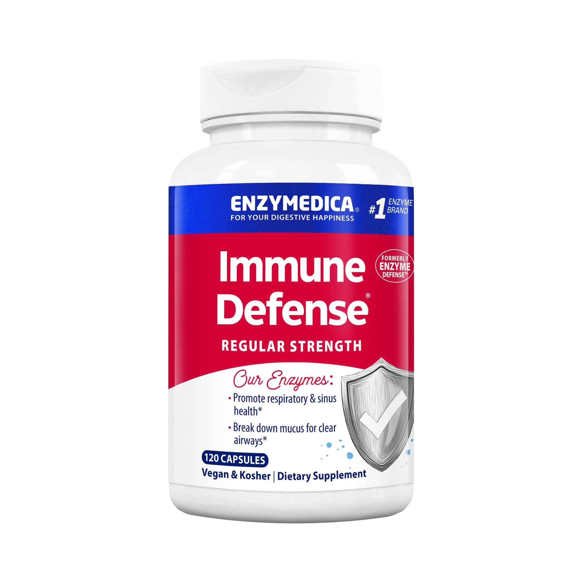 Immune Defense®, Regular Strength, 120 Capsules
