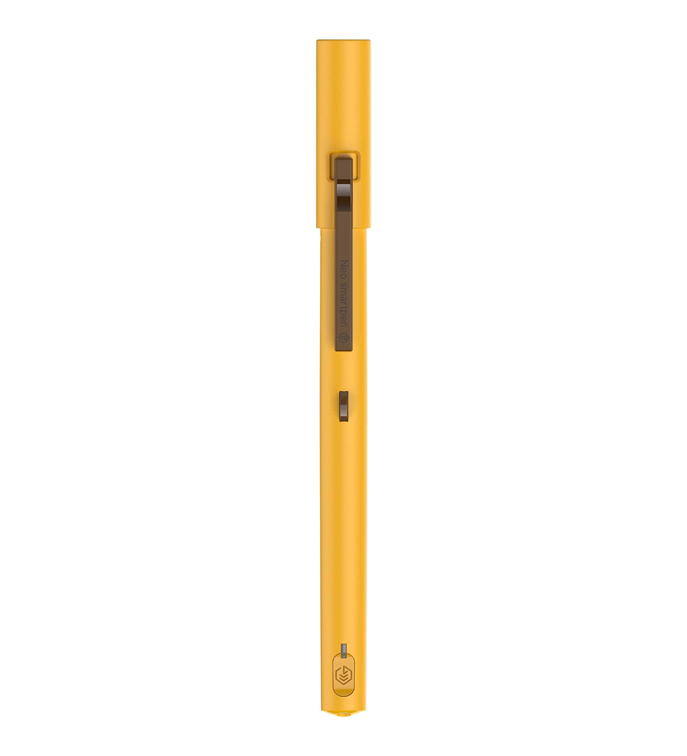 Neo Smartpen M1 Bluetooth Digital Pen Compatible with iOS and Android Devices, Windows PC (Yellow)