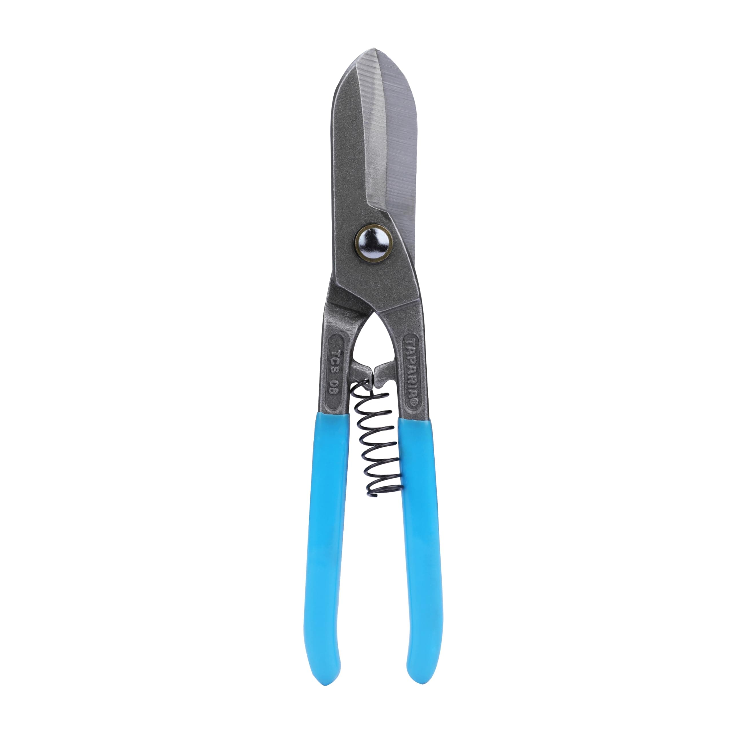TCS08 Tin Cutters with Spring(Blue and Silver)