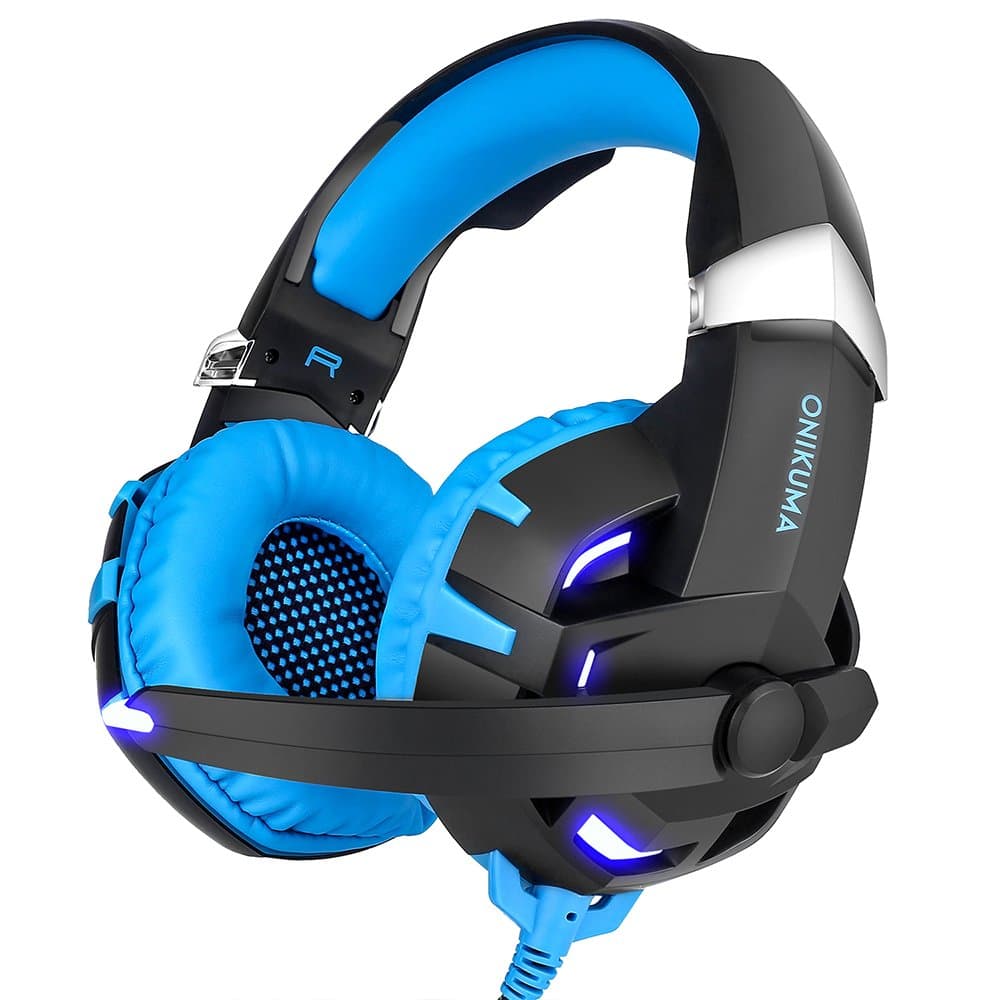 SANNUO PC Gaming Headset with Mic,USB Gaming Headphone,7.1 Channel for Accurate Sound Positioning
