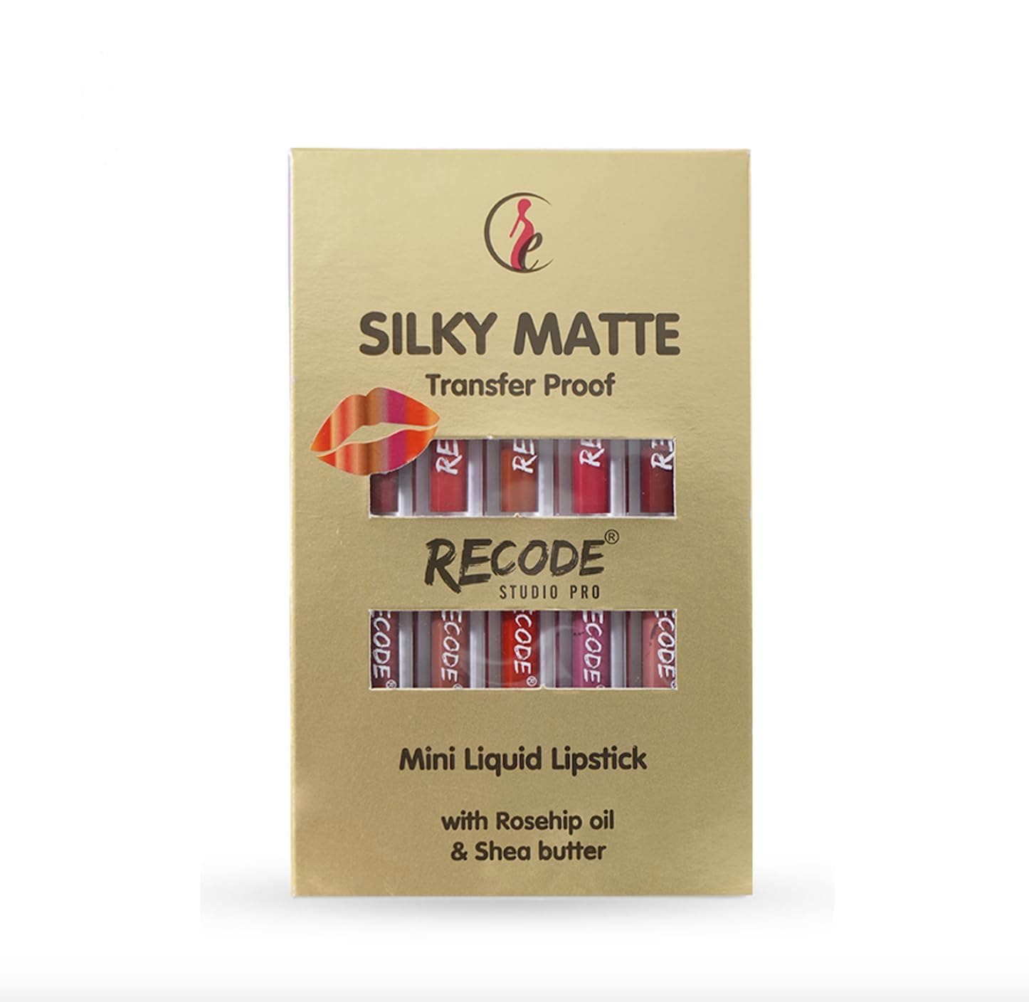 Recode Silky Matte Mini Liquid Lipsticks - 12.50 ml (1.25 ml x 10)