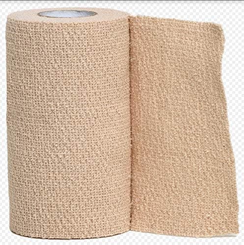 Selfgrip Maximum Support Self-Adhering Athletic Tape Or Bandage, 4 Inch, Beige - 1 Ea