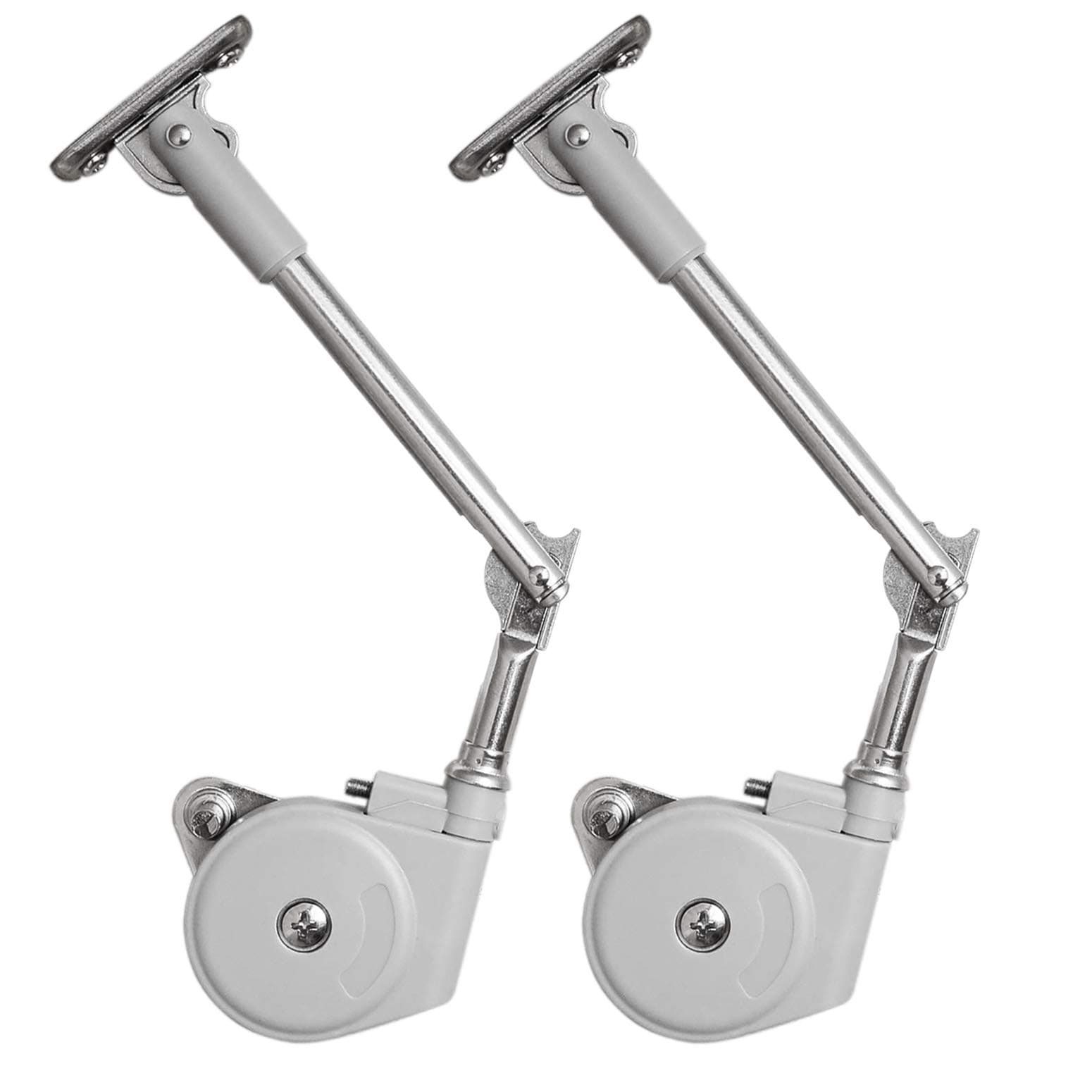 Lid Stay 105 Degree Open with Soft Close, Lid Support for Toy Box and Upward Top-Opening Flap Doors Pack of 2