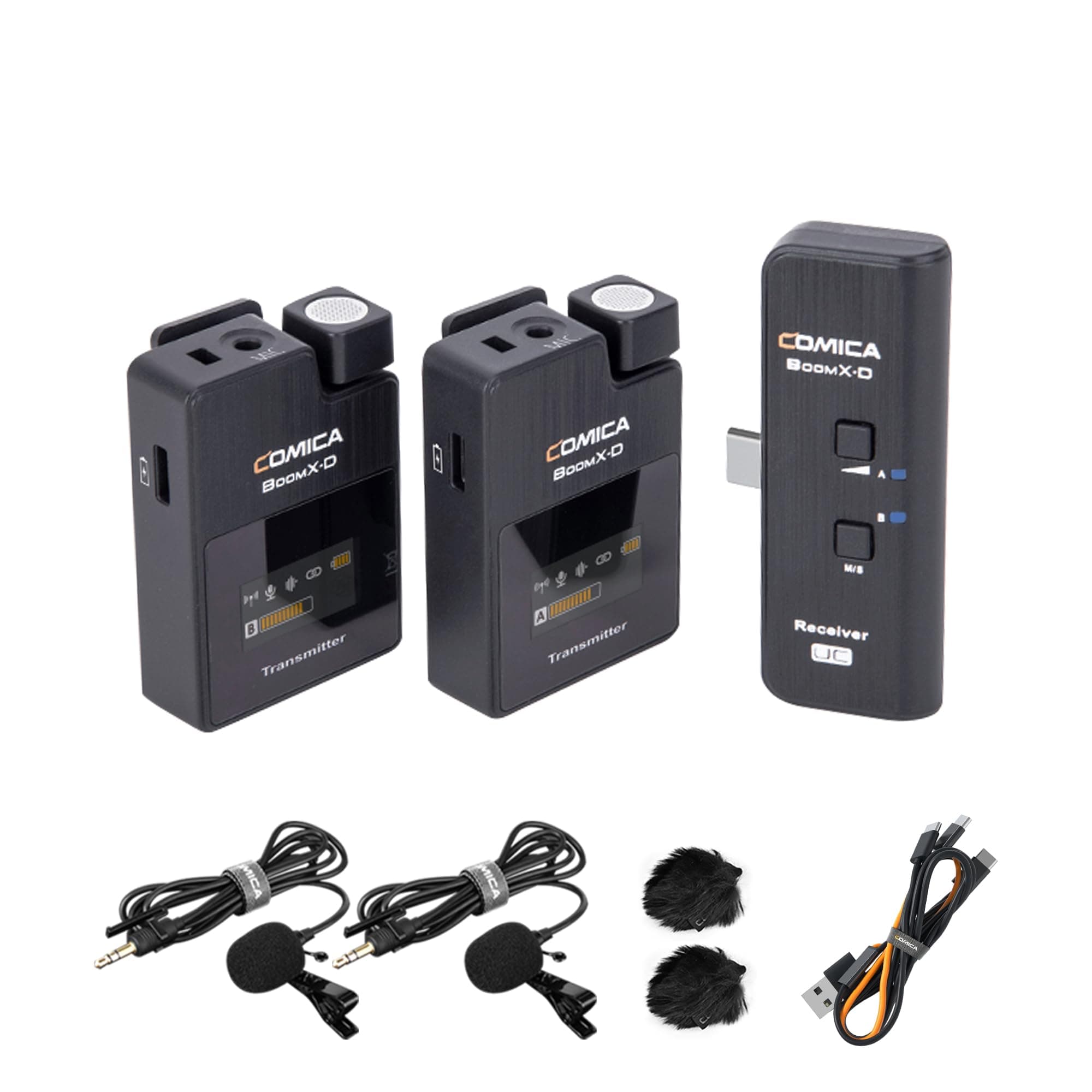 Comica BoomX-DUC2 2.4g usb c wireless mic