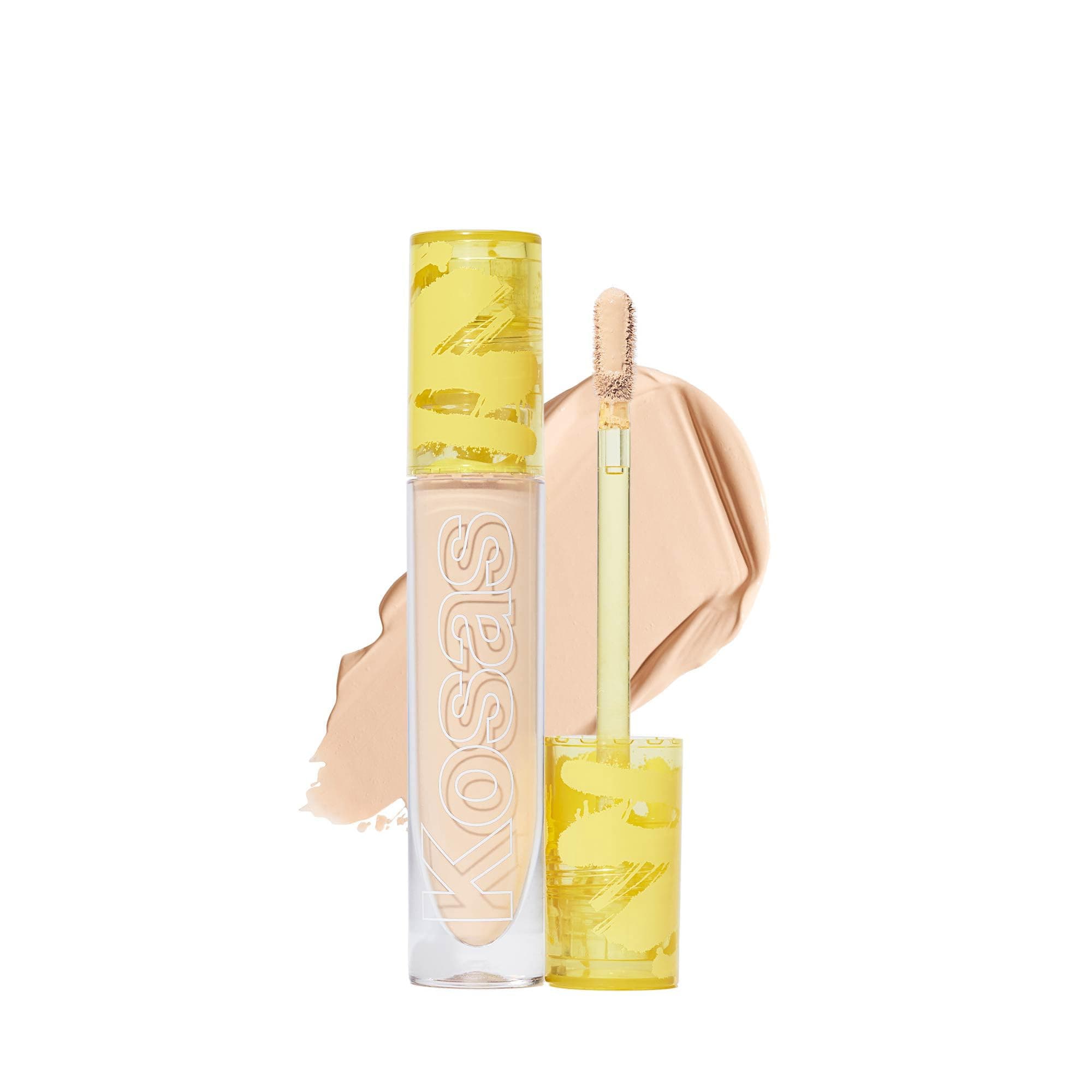 Kosas Revealer Concealer – Medium Coverage Hydrating Under Eye & Face Concealer with Hyaluronic Acid, Tone 03 W
