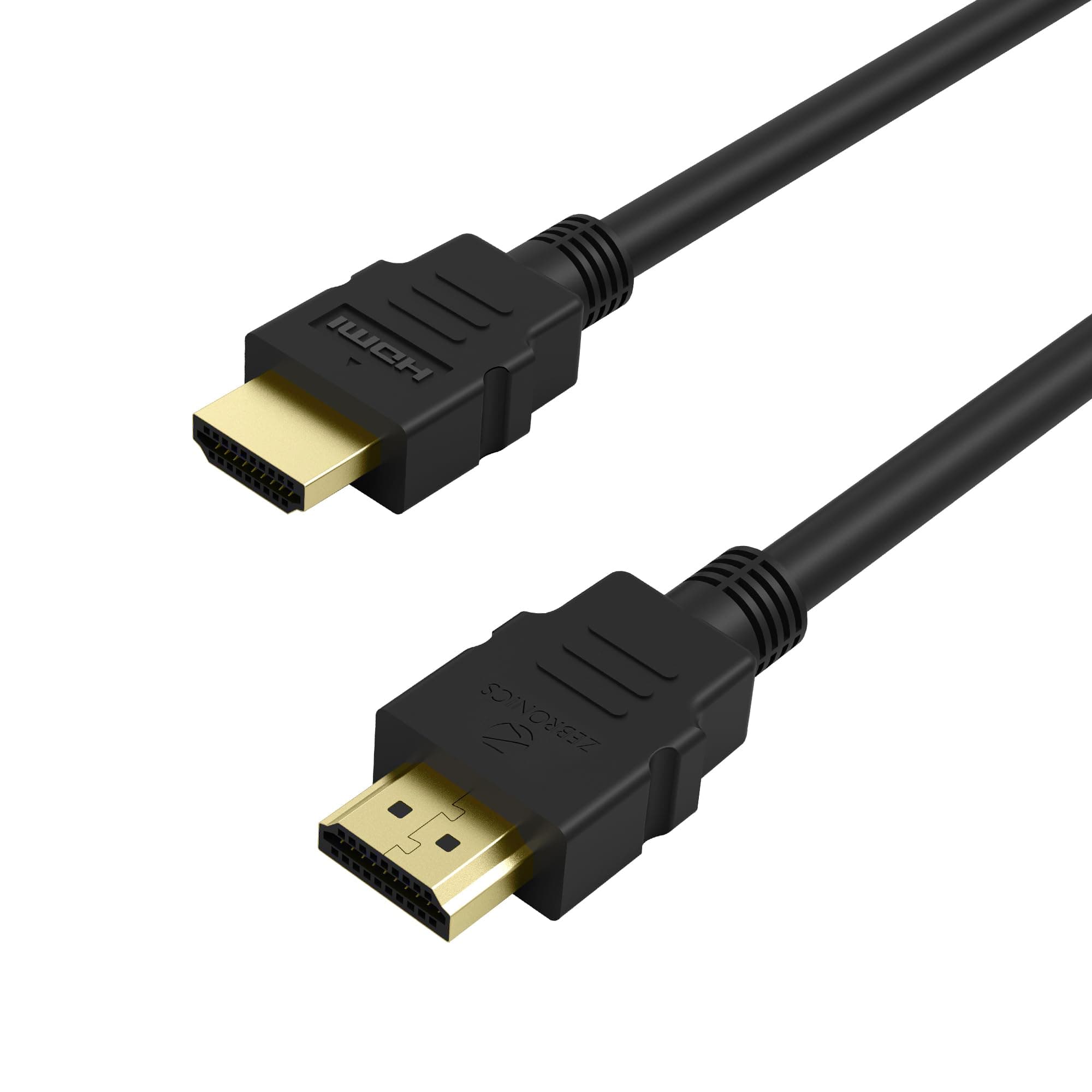 - ZEBRONICS Haa1020 HDMI Cable 2.0 - Hdmi Arc Enabled | 18 Gbps | 4K 60Hz | 1080P 240Hz | Strong & Durable | Supports Up To 32 Audio Channels | 1M, Black
