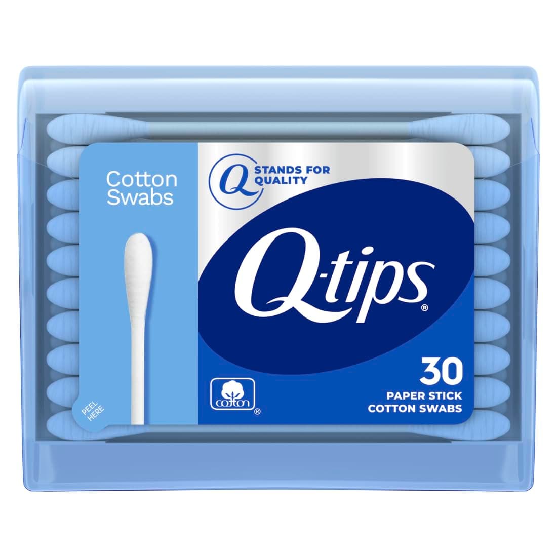 Q-tips Swabs Travel Pack 30 Each