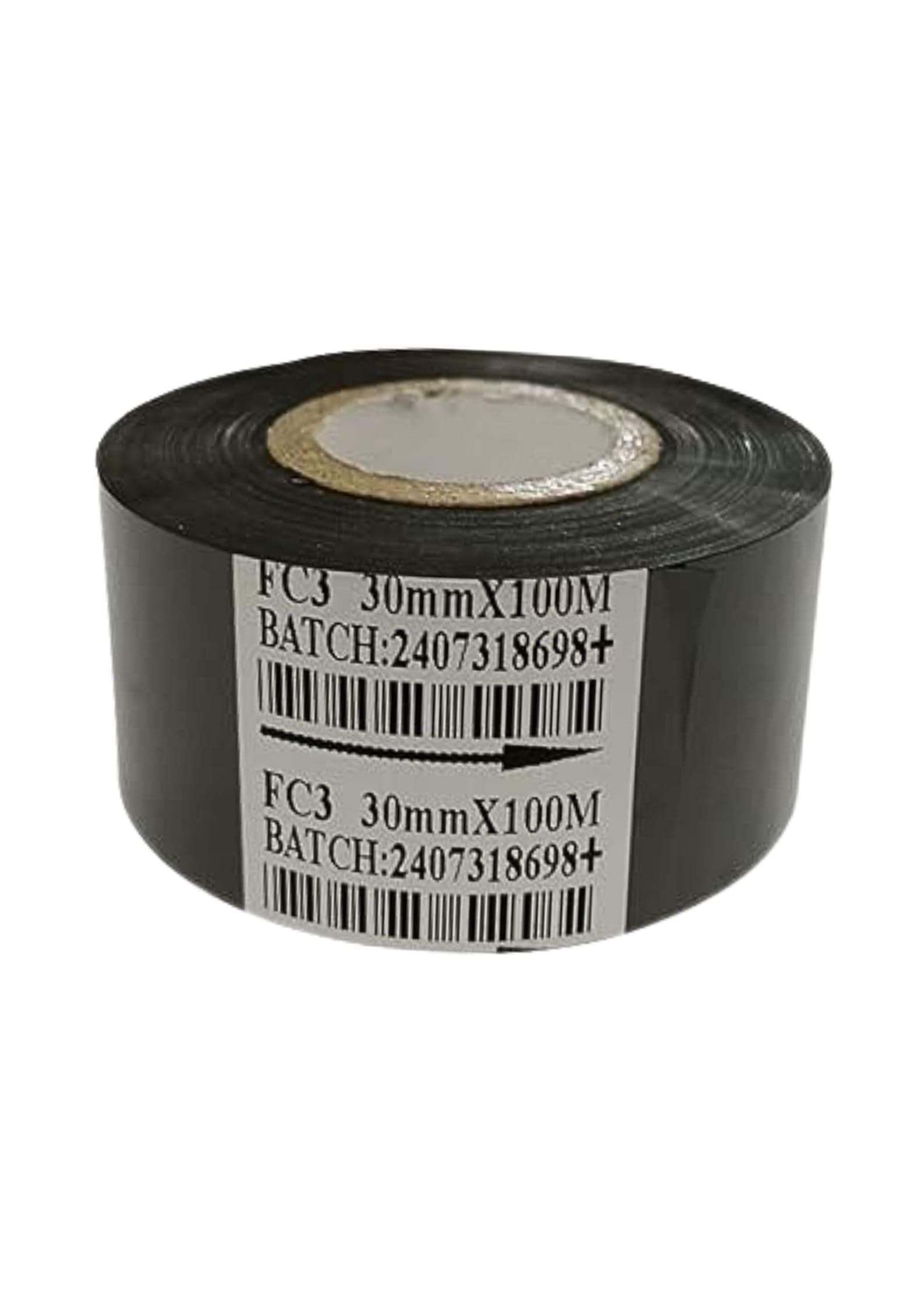 Hot Foil Ribbon for Coding Machine (30MM x100M Black)