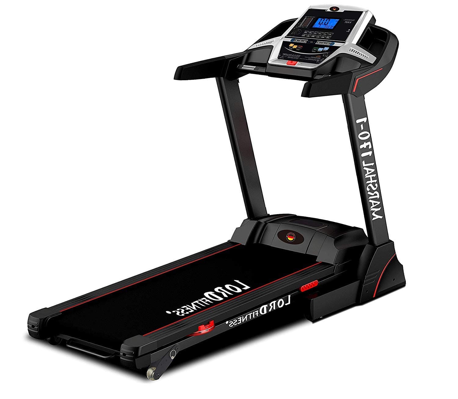 Multi-Function Foldable Treadmill - Pkt-170-1 - Black