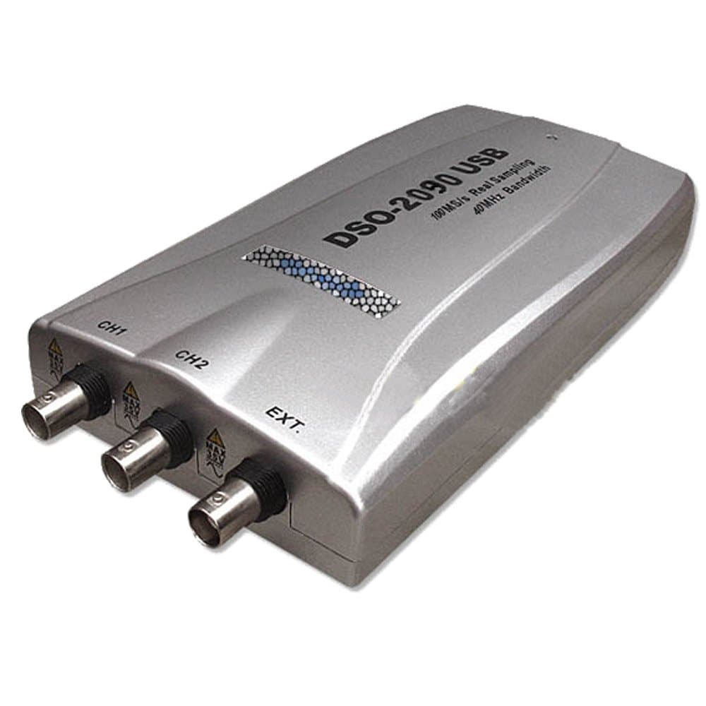 Hantek® DSO2090 Pc Based USB Digital Oscilloscope 100 Msa/s 40 Mhz Bandwidth CE