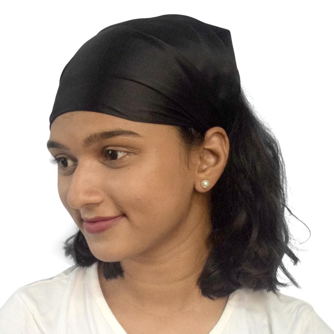 Women Satin Pineapple Protector| Elegant Plain Pineapple Keeper for Curly Hair| A Stylish Solution for Preserving and Enhancing Your Gorgeous Curls 1Pcs (Into the Night)