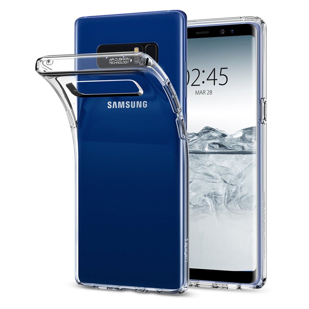 Spigen Liquid Crystal for Samsung Galaxy Note 8 Case, Transparent Galaxy Note 8 Back Cover - TPU|Liquid Crystal