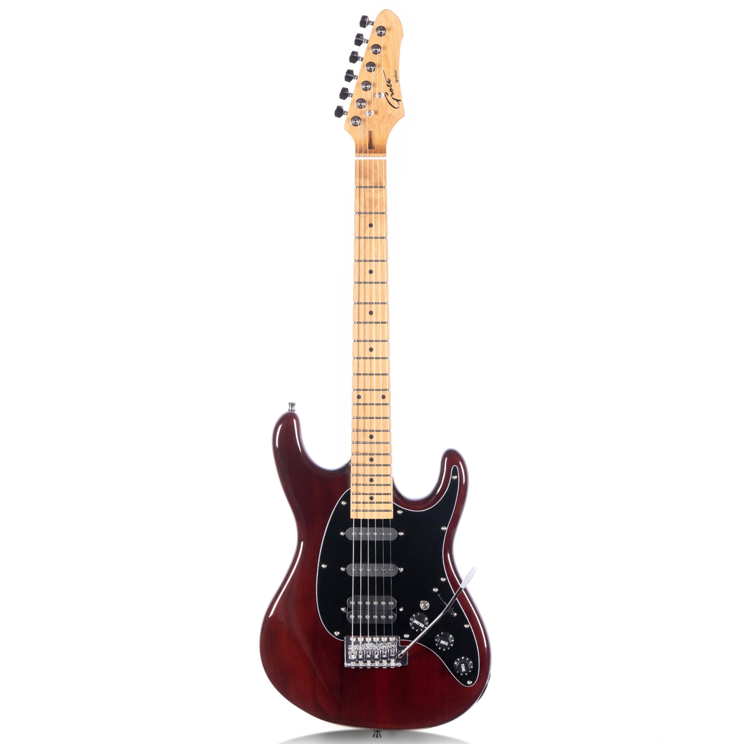 Electric Solid Body Guitar Modern-GST For Beginners (Mocha)