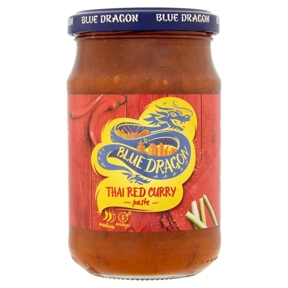 Blue Dragon Thai Red Curry Paste (Pack of 6)