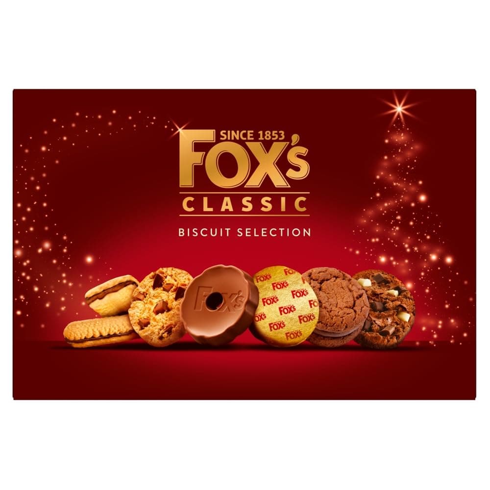 Foxs Biscuits Chocolates Biscuit Selection Box - 550g Biscuits Gifts Foxes Fabulously Special Chocolate Box Of Biscuits Gift Set