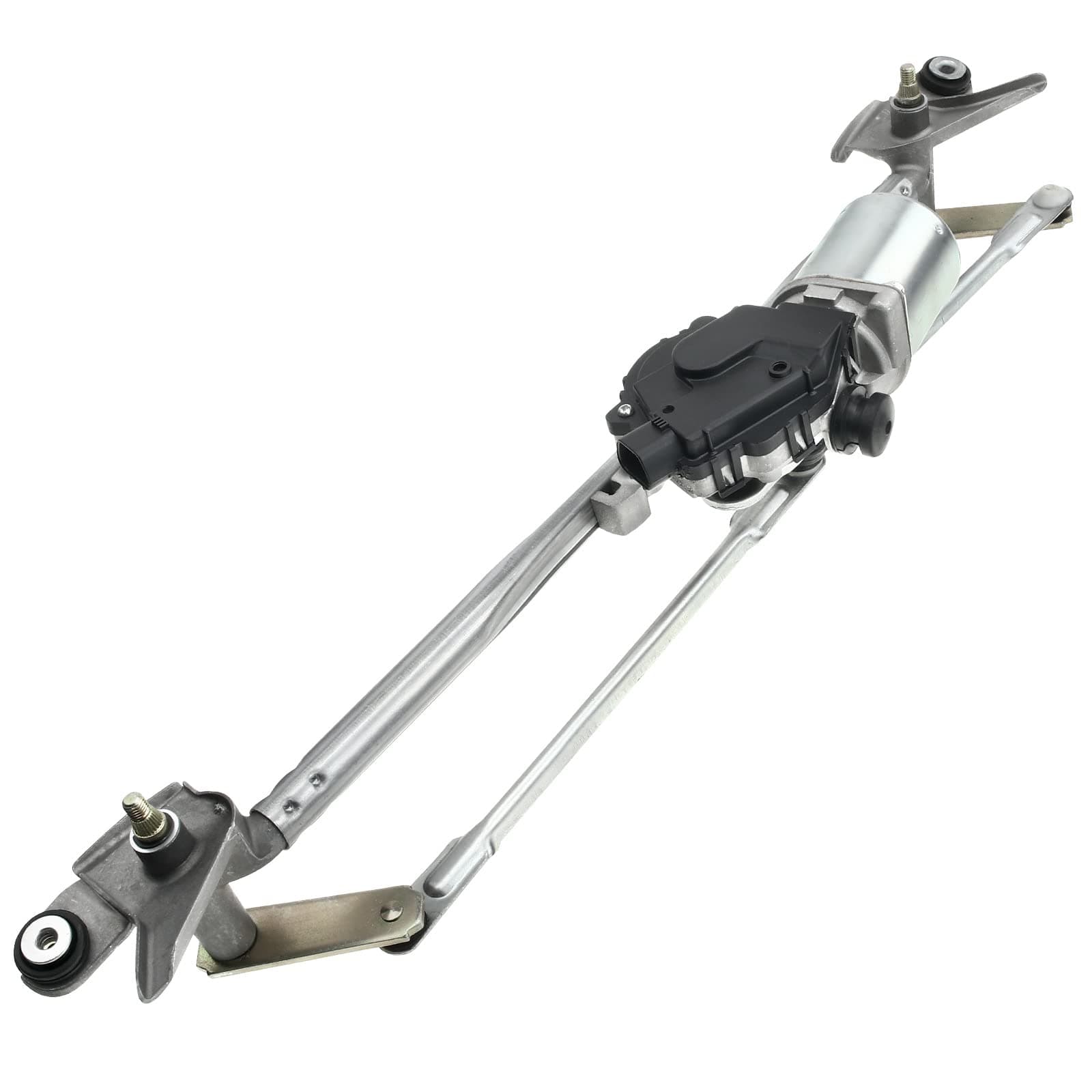 A-Premium Front Windshield Wiper Motor and Linkage Assembly Compatible with Ford, Mazda, Lincoln and Mercury Vehicles - Fusion 2006-2012, 6 2004-2008, MKZ 2007-2012, Zephyr 2006, Milan 2006-2011