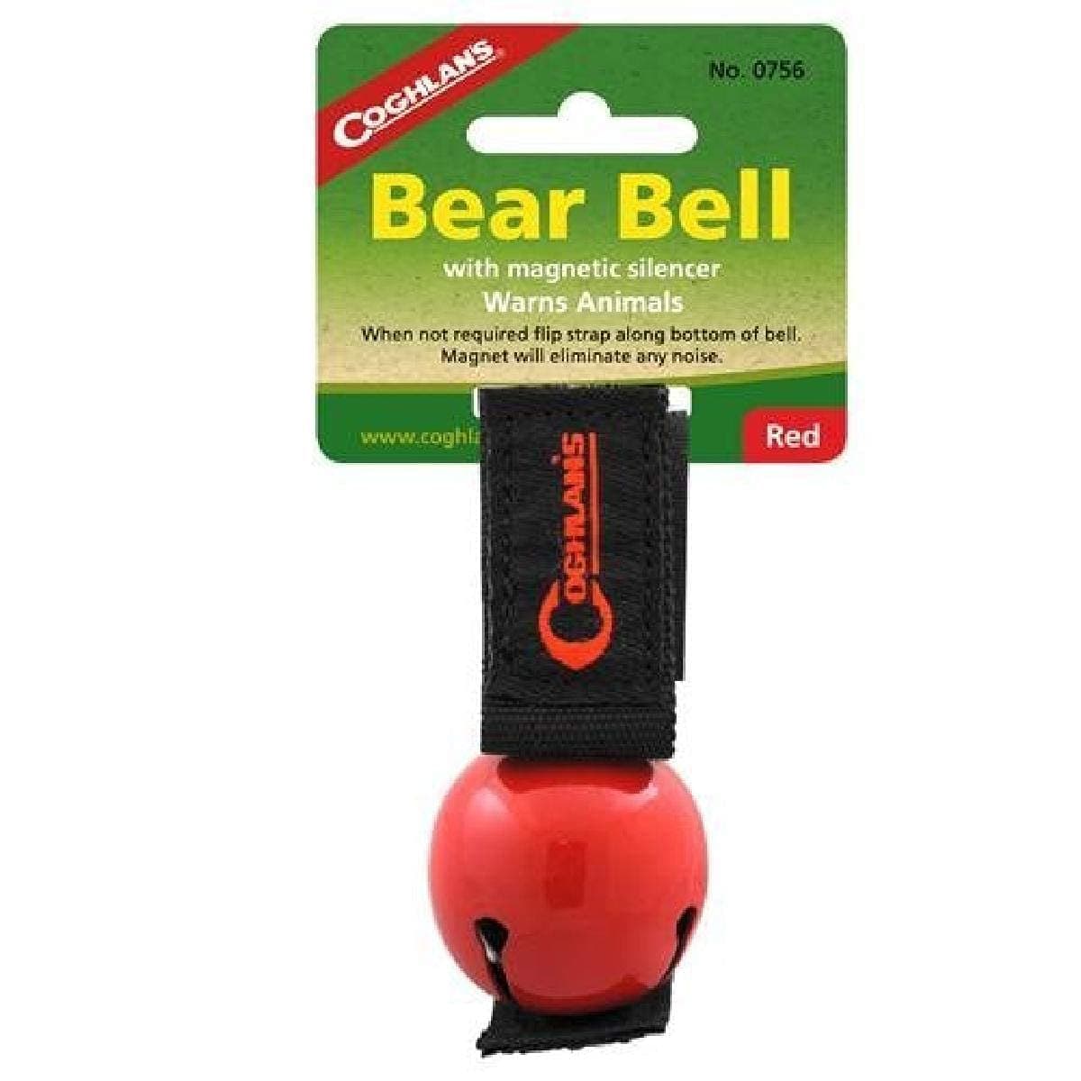Coghlan's Bear Bell with Magnetic Silencer