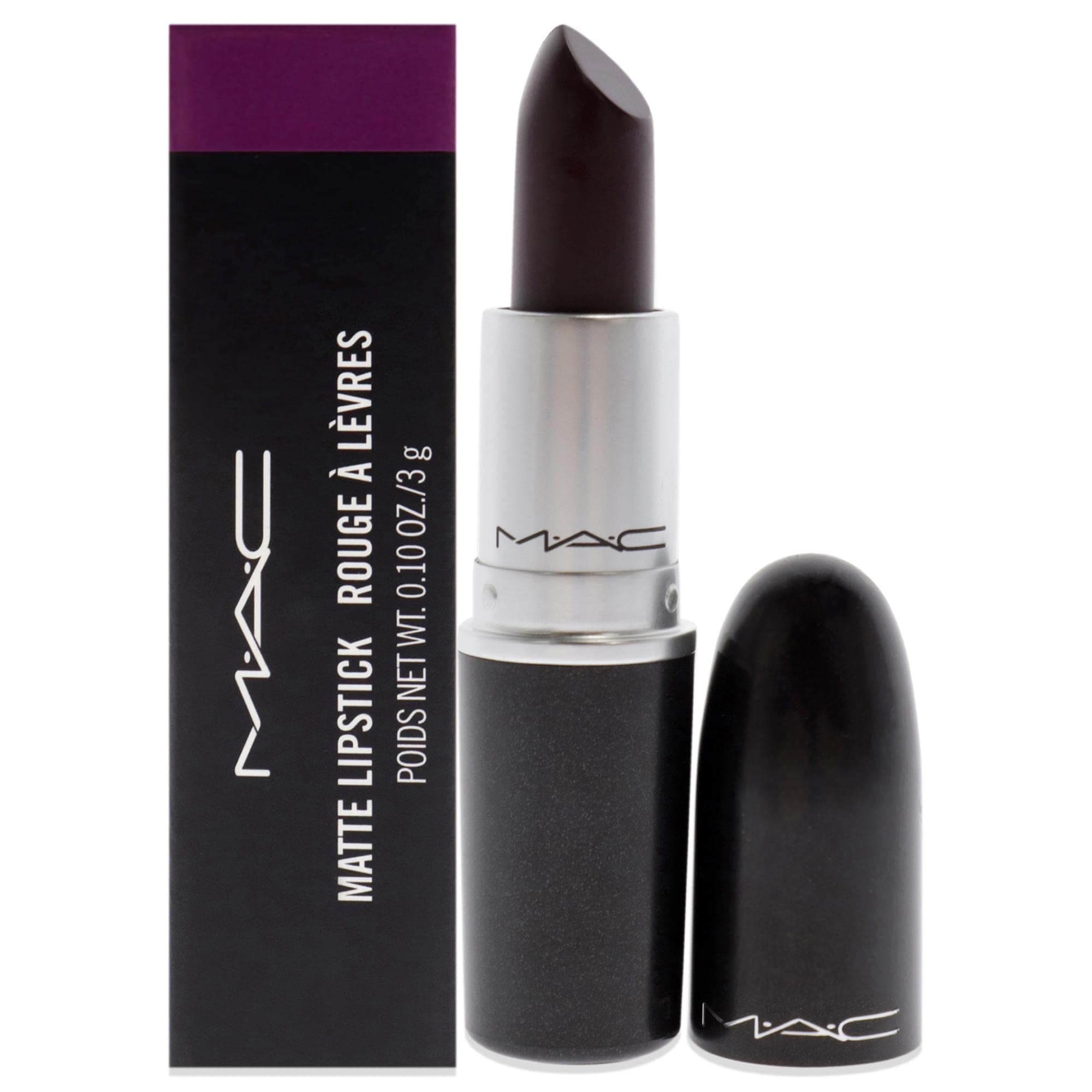 MAC Matte lipstick, Smoked Purple