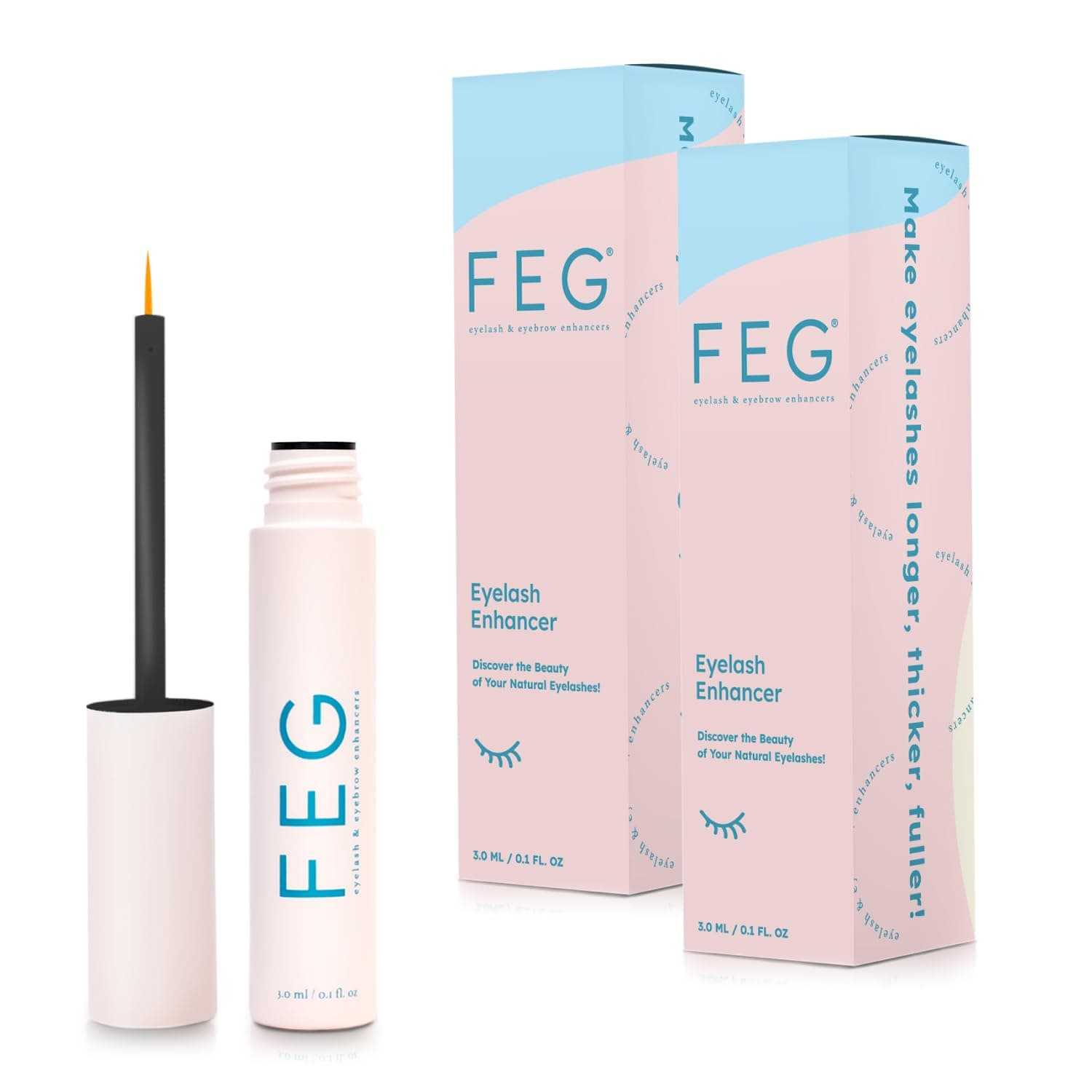 Eyelash Growth Enhancer/Serum, 2 Pieces