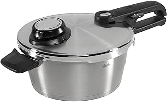 Vitavit Premium Pressure Cooker with Steamer Insert, 3.7 Quart