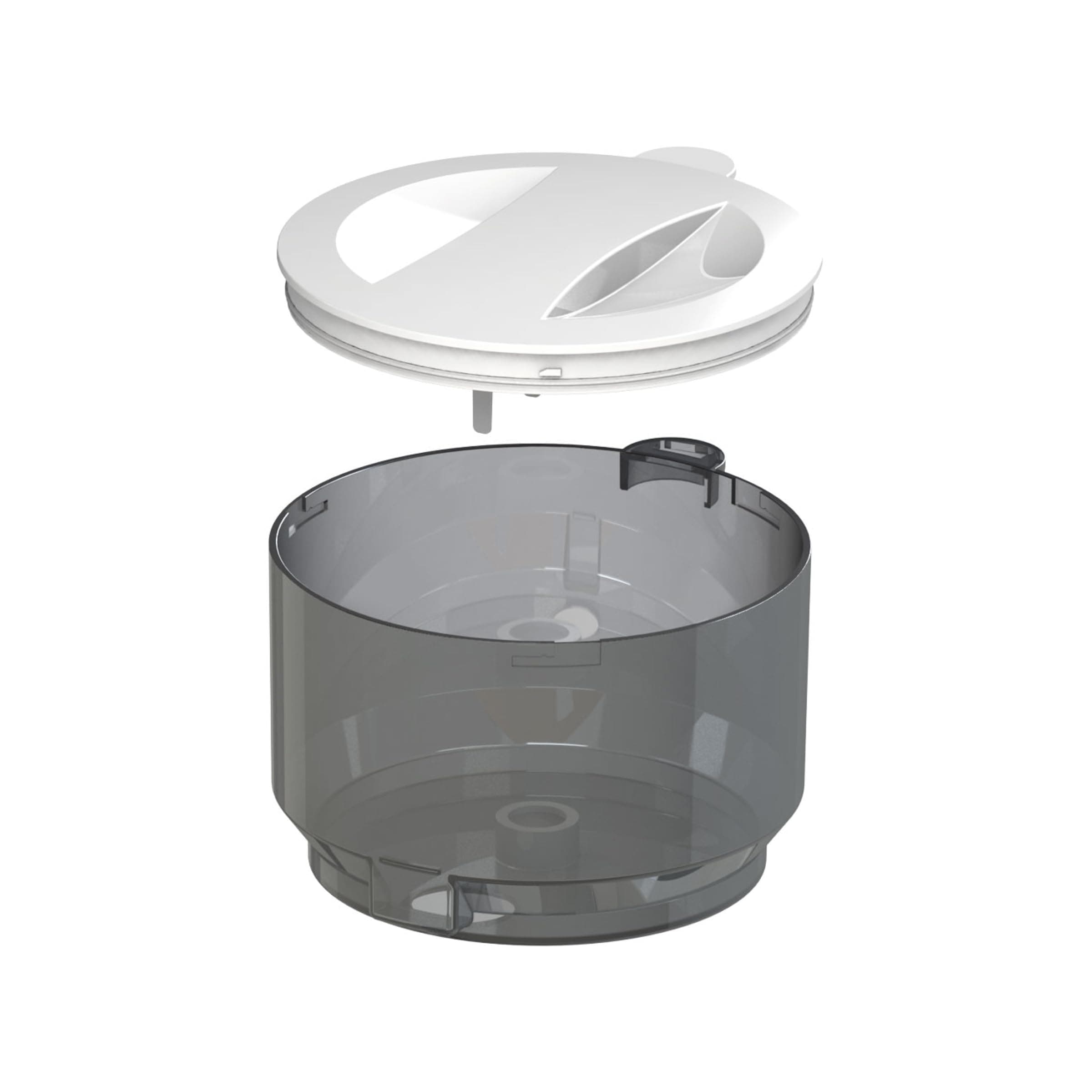 Replacement Powder Container and Lid for Formula Pro Advanced Only Formula Pro Advanced Powder Container and Lid, Grey + White (AST116)