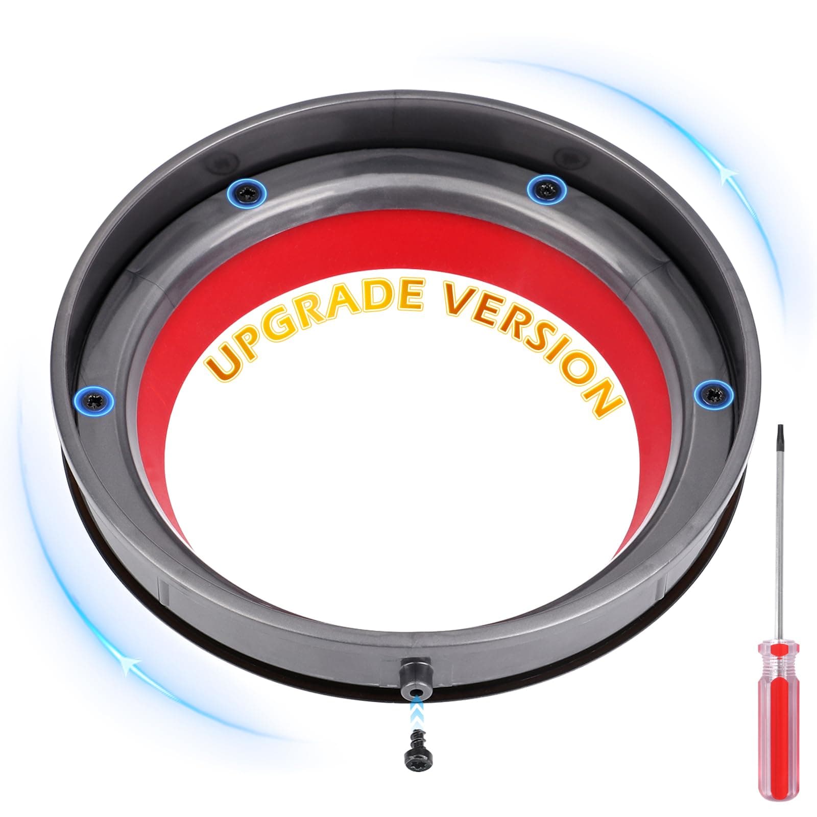 Upgraded Dust Bin Sealing Ring Compatible with Dyson V11 V15 Gen5 SV14 SV15 SV22 Vacuum Cleaner, Bin Sealing Ring Assembly Compatible with Dyson V11 V15 Gen5 Canister