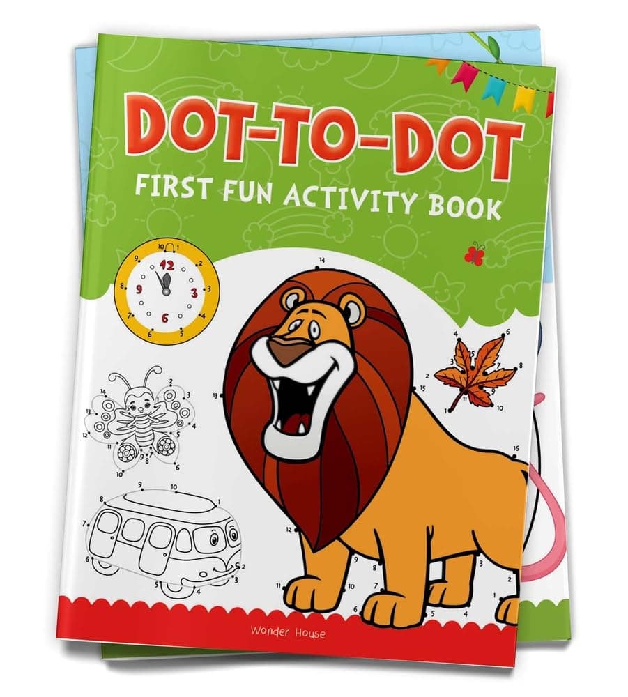 Dot To Dot : First Fun Activity Books For Kids