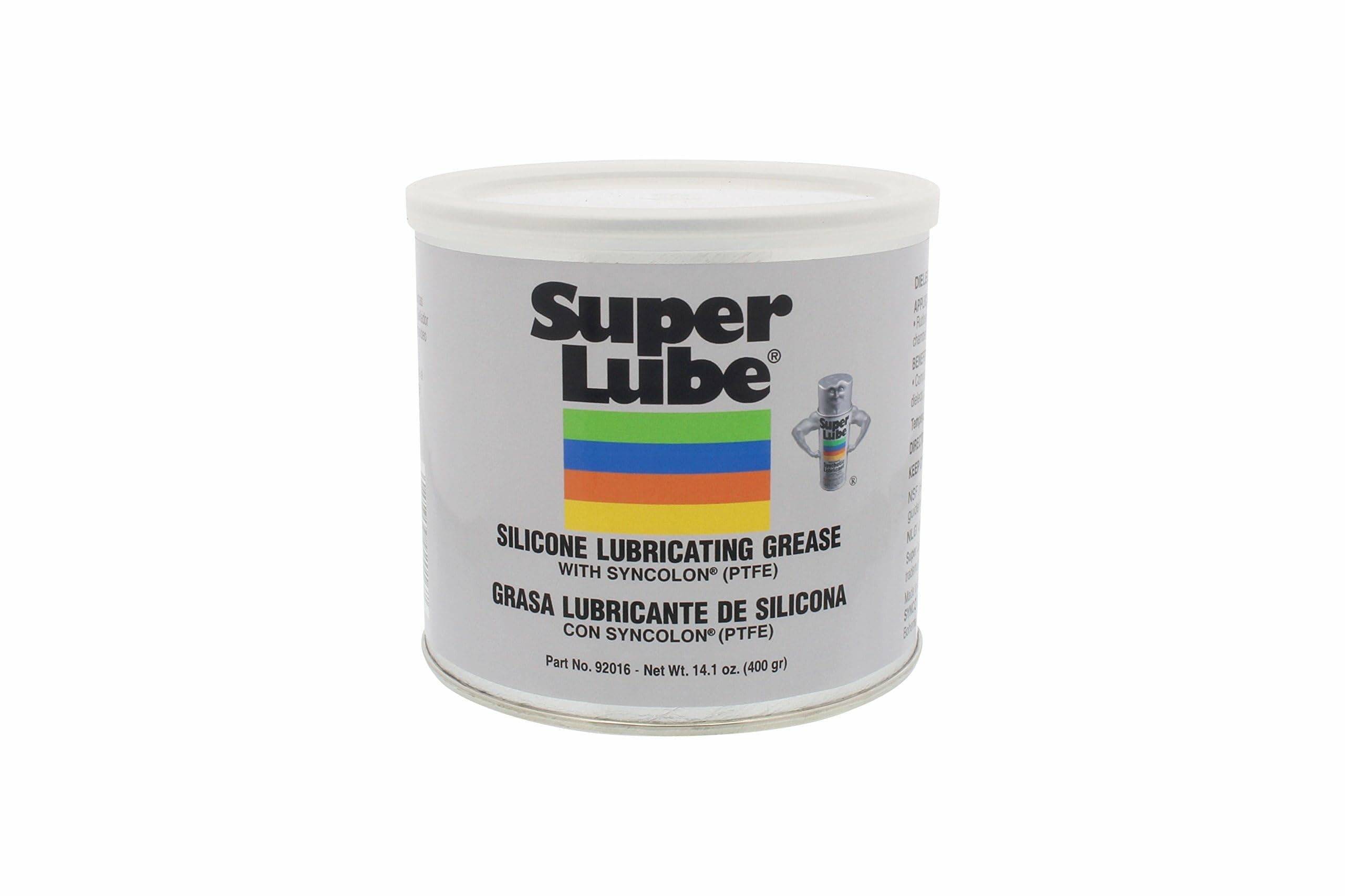 92016 Silicone Grease with Syncolon (PTFE), Translucent White