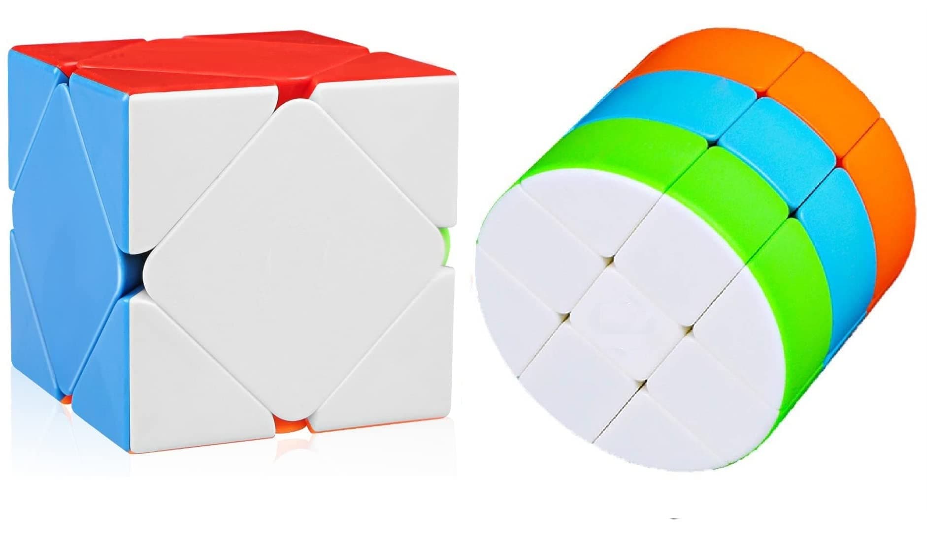 3+ Years Speed Cube Set & Barrel Cube Combo Pack Of 2 (2 Pieces)