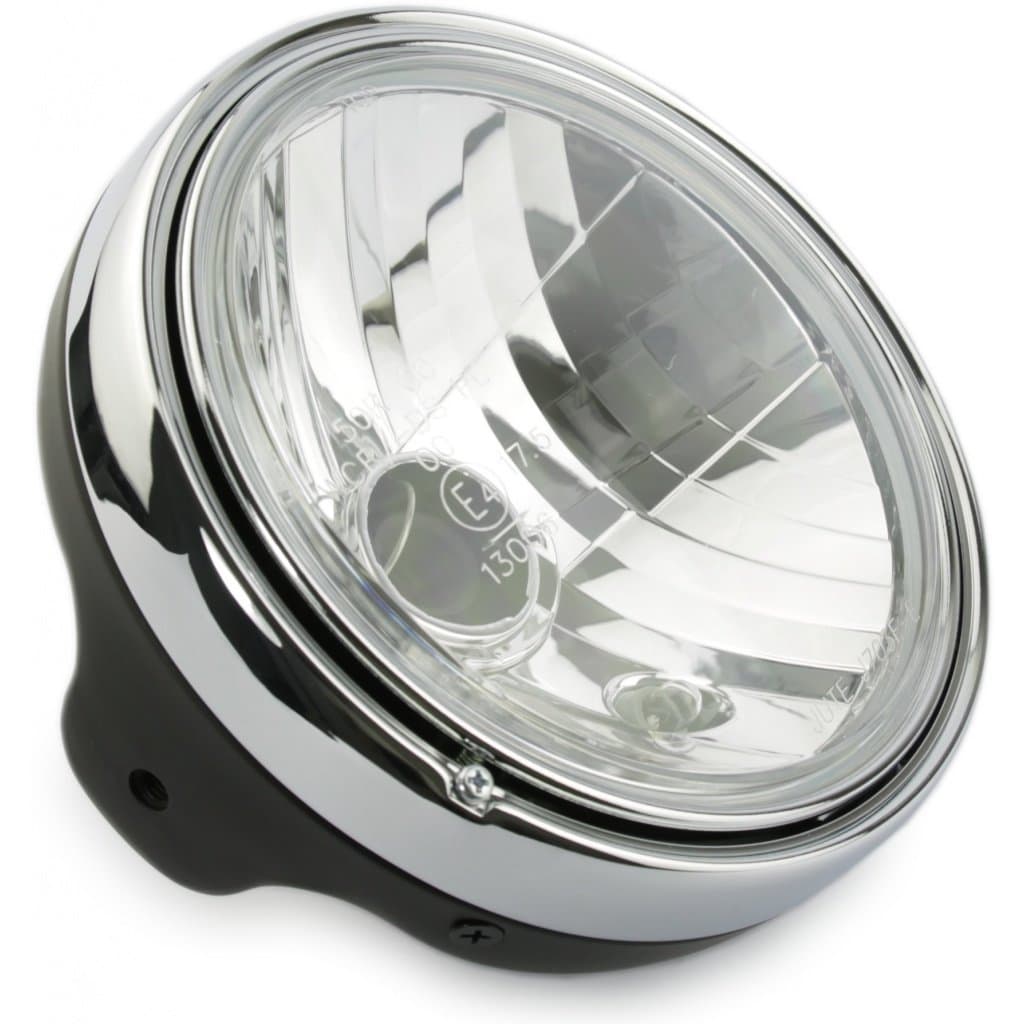 Motorize - Motorcycle headlight 20cm - M8 side mounting - Honda Hornet 900 (02-06) - Set 2