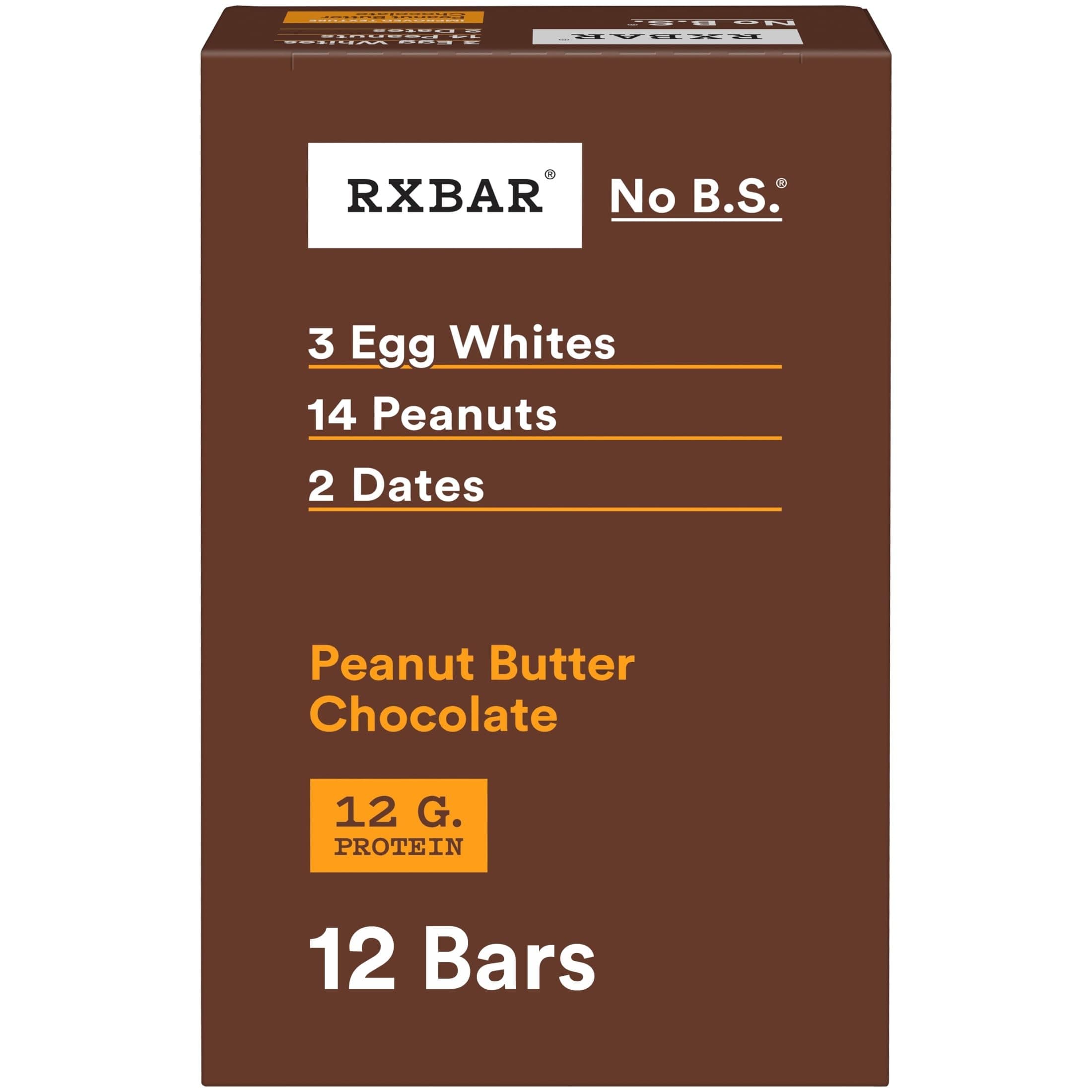 Chocolate Protein Peanut Butter Bar (12 Bars)