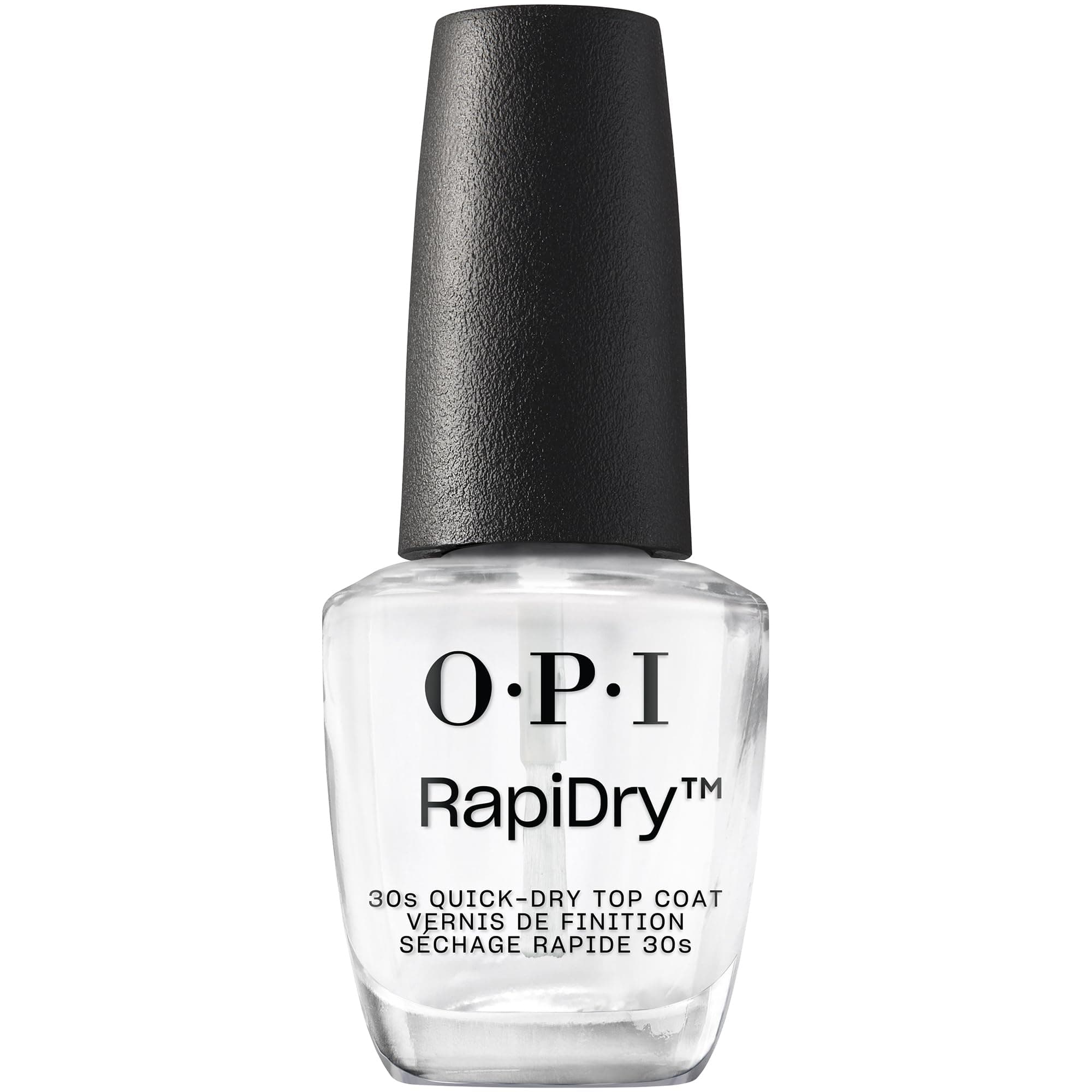 RapiDry Nail Polish Top Coat - Quick Drying Top Coat - Quick Dry, High Shine & Glossy, Protects Nails - Nail Strengthener & Care (15ml)