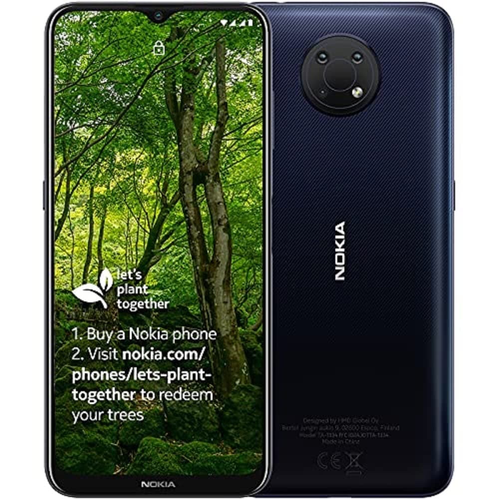Nokia G10 6.5 Inch Android UK SIM Free Smartphone with 3 GB RAM and 32 GB Storage (Dual SIM) - Night Blue