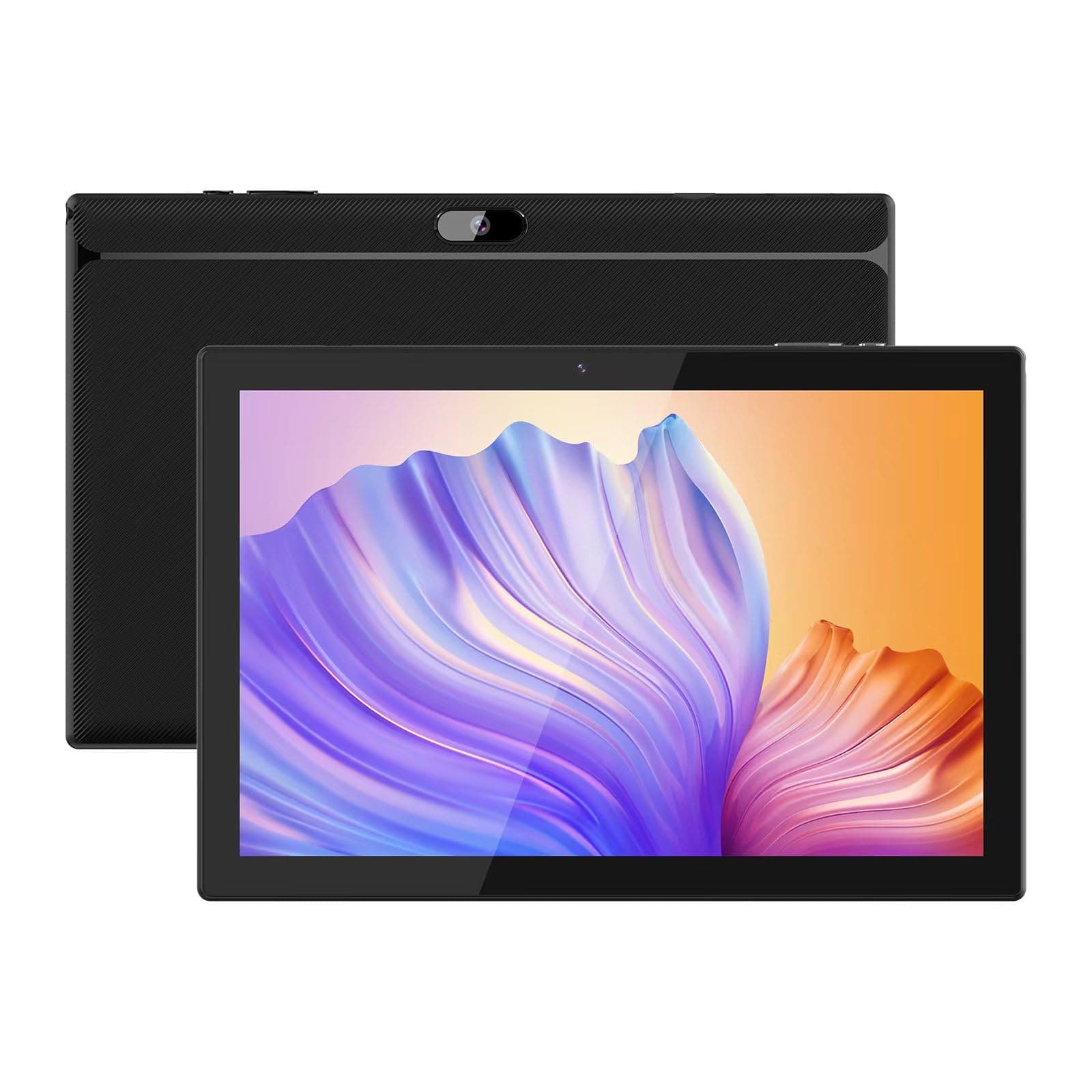 NOVOJOY Tablet 64GB 10 Inch Tablet, Android 11 Tablets, 6000mAh Battery Quad Core HD Touch Screen Tableta Computer, with WiFi BT Google Play Android Tabletas. Black.
